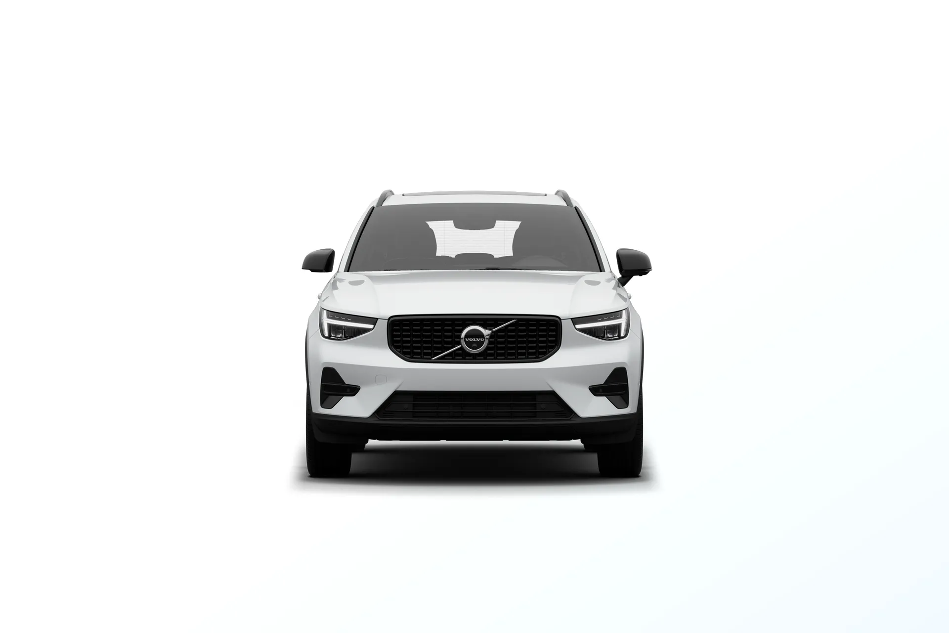 XC40 Mild hybrid, Ultra, bílá Ice White, front