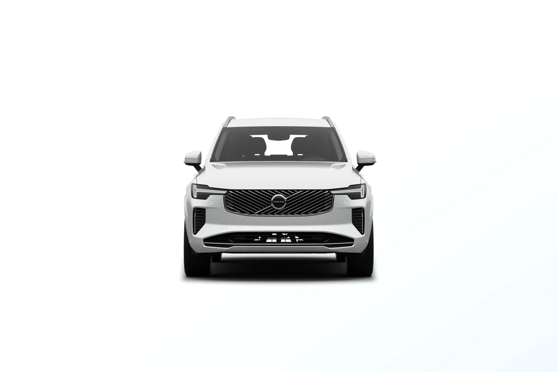 XC90 Plug-in hybrid, Plus, Perleťově bílá Crystal White, front