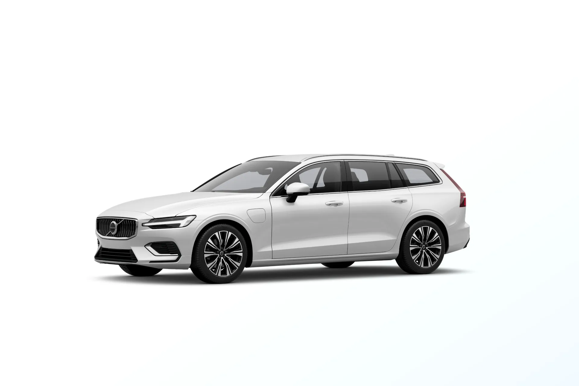 V60 Plug-in hybrid, Plus, bílá Ice White, front