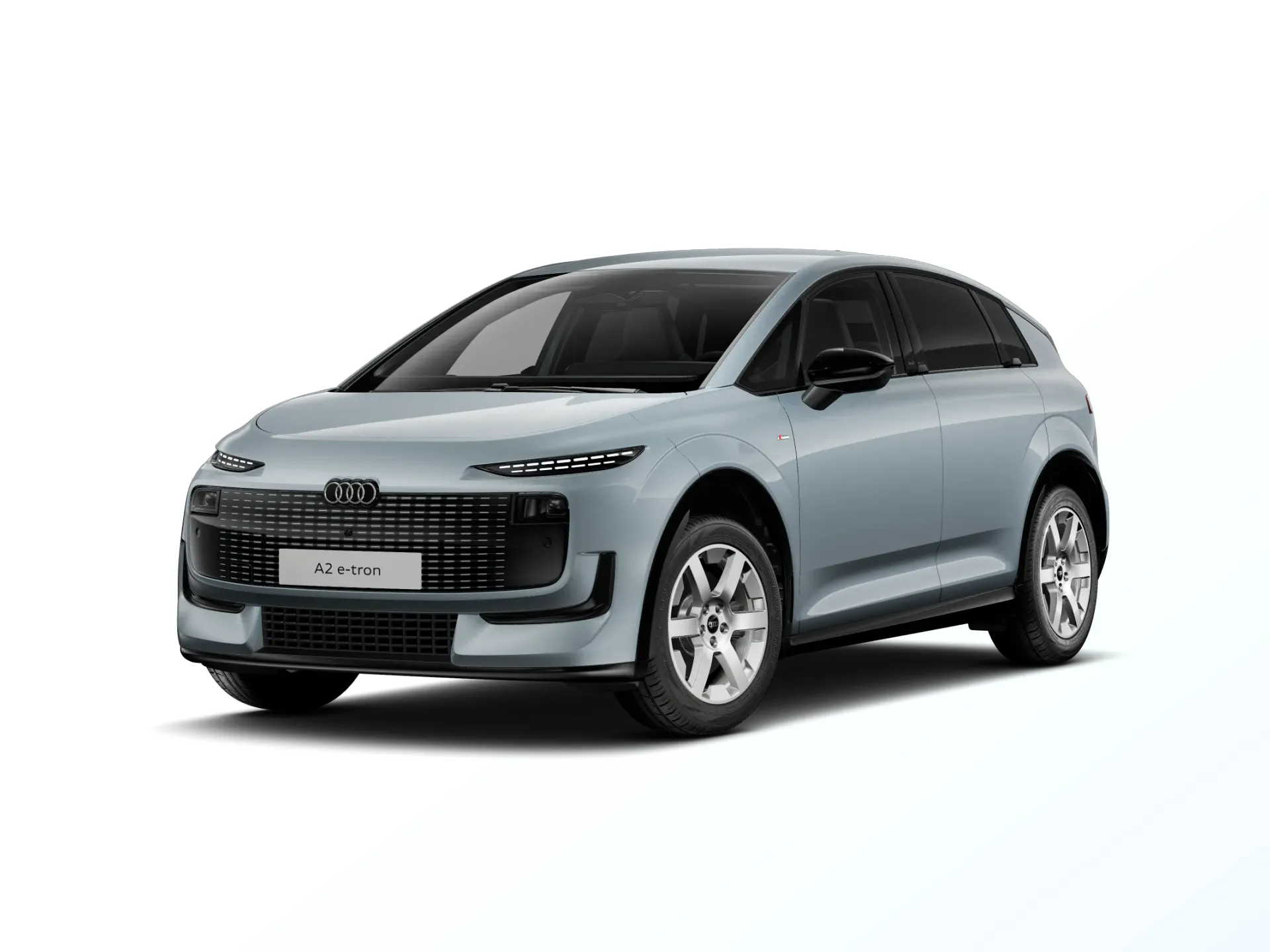 A2 e-tron, Audi A2 e-tron Edition One, Šedá Arrow, front