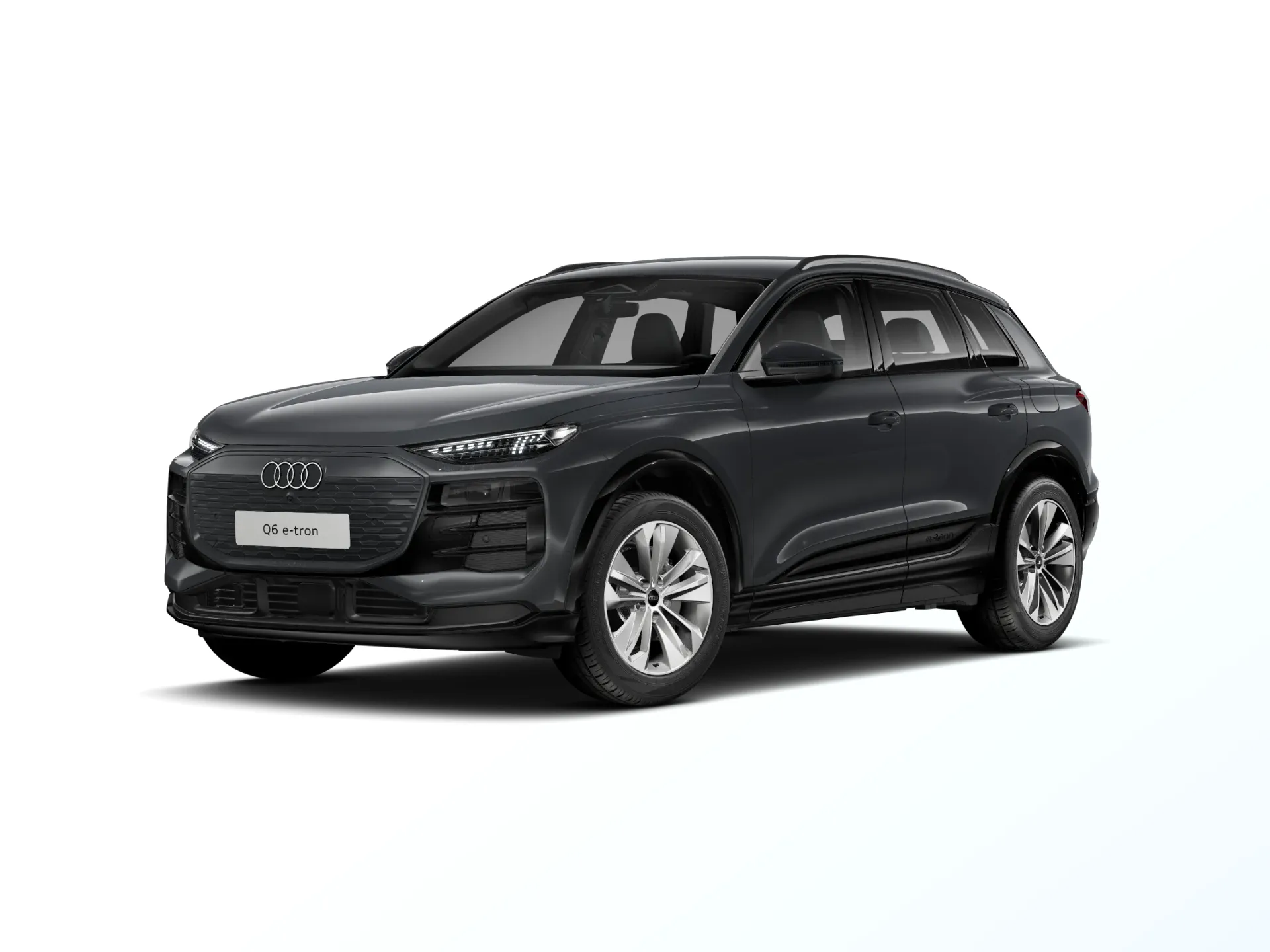 Q6 e-tron, Q6 e-tron, Šedá Magnet, front