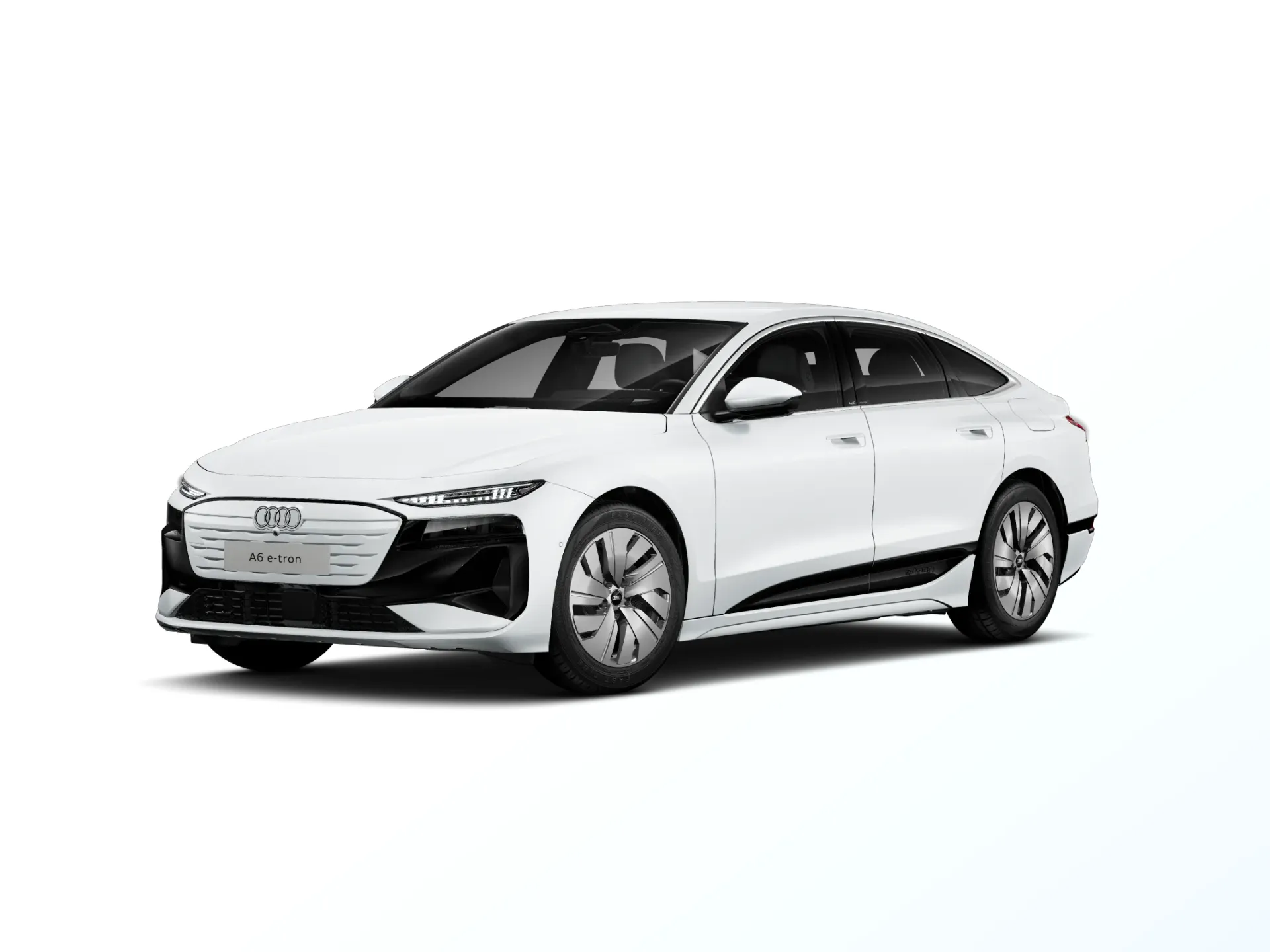 A6 Sportback e-tron, A6 Sportback, Bílá Gletscher, front