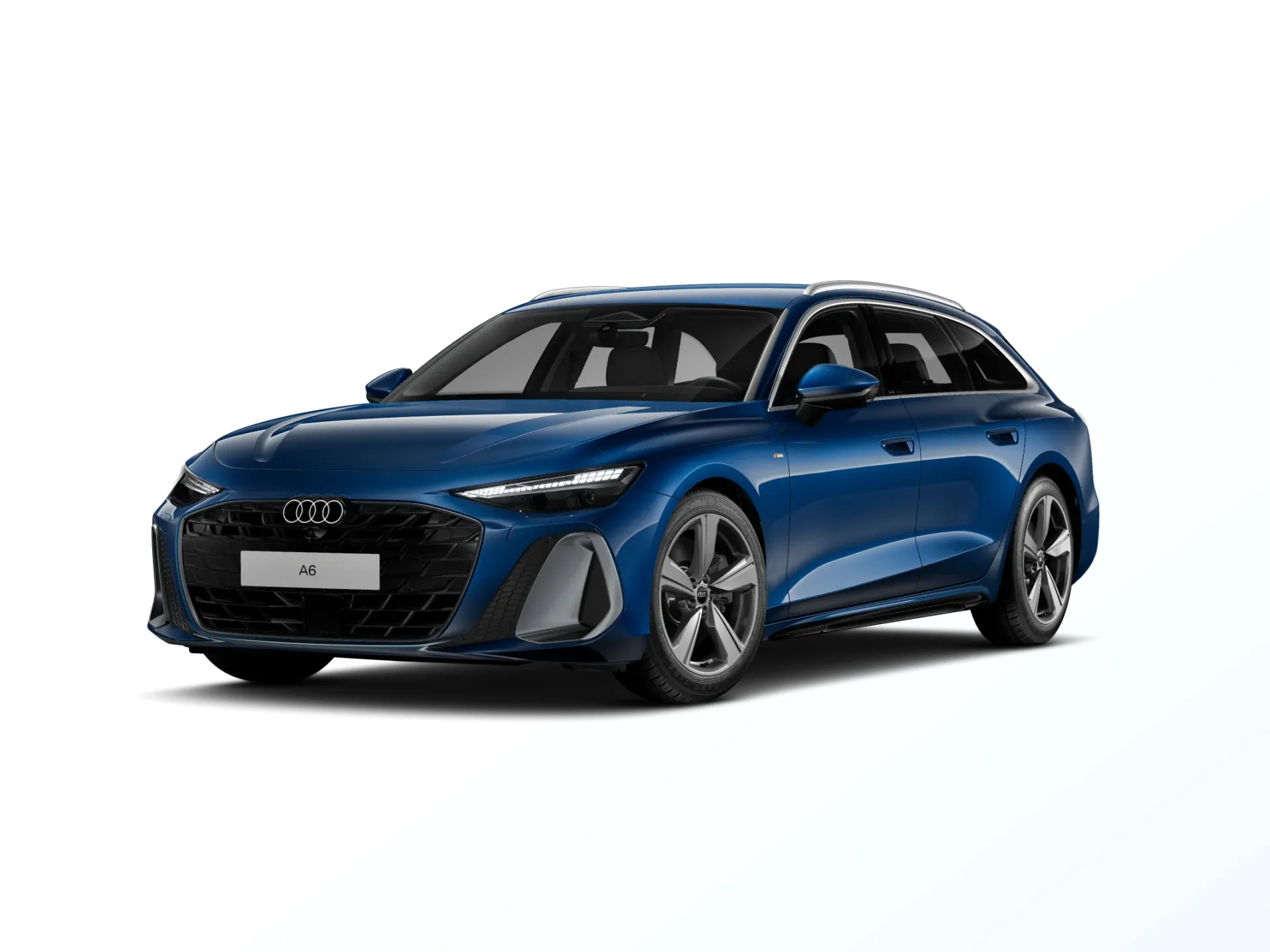 A6 Avant, A6 Avant, Modrá Ascari, front