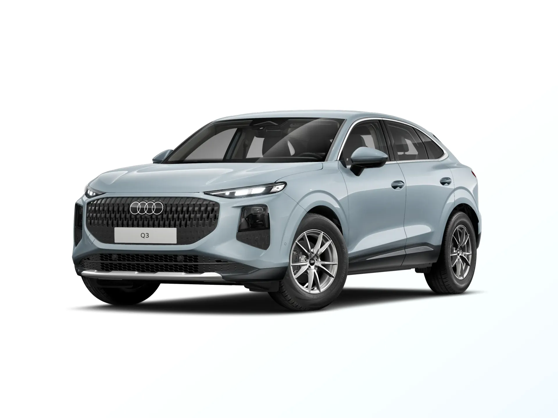 Q3 Sportback, Audi Q3, Šedá Arrow, front