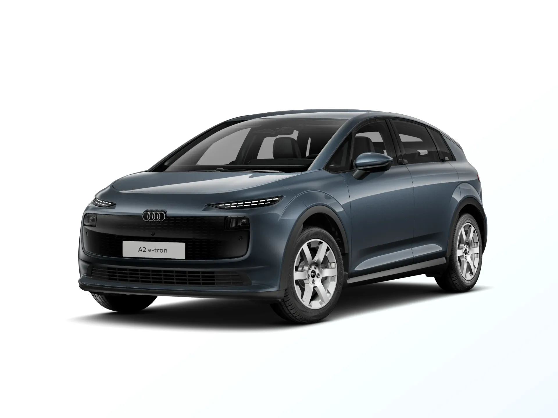 A2 e-tron, Audi A2 e-tron, Modrá Horizon, front