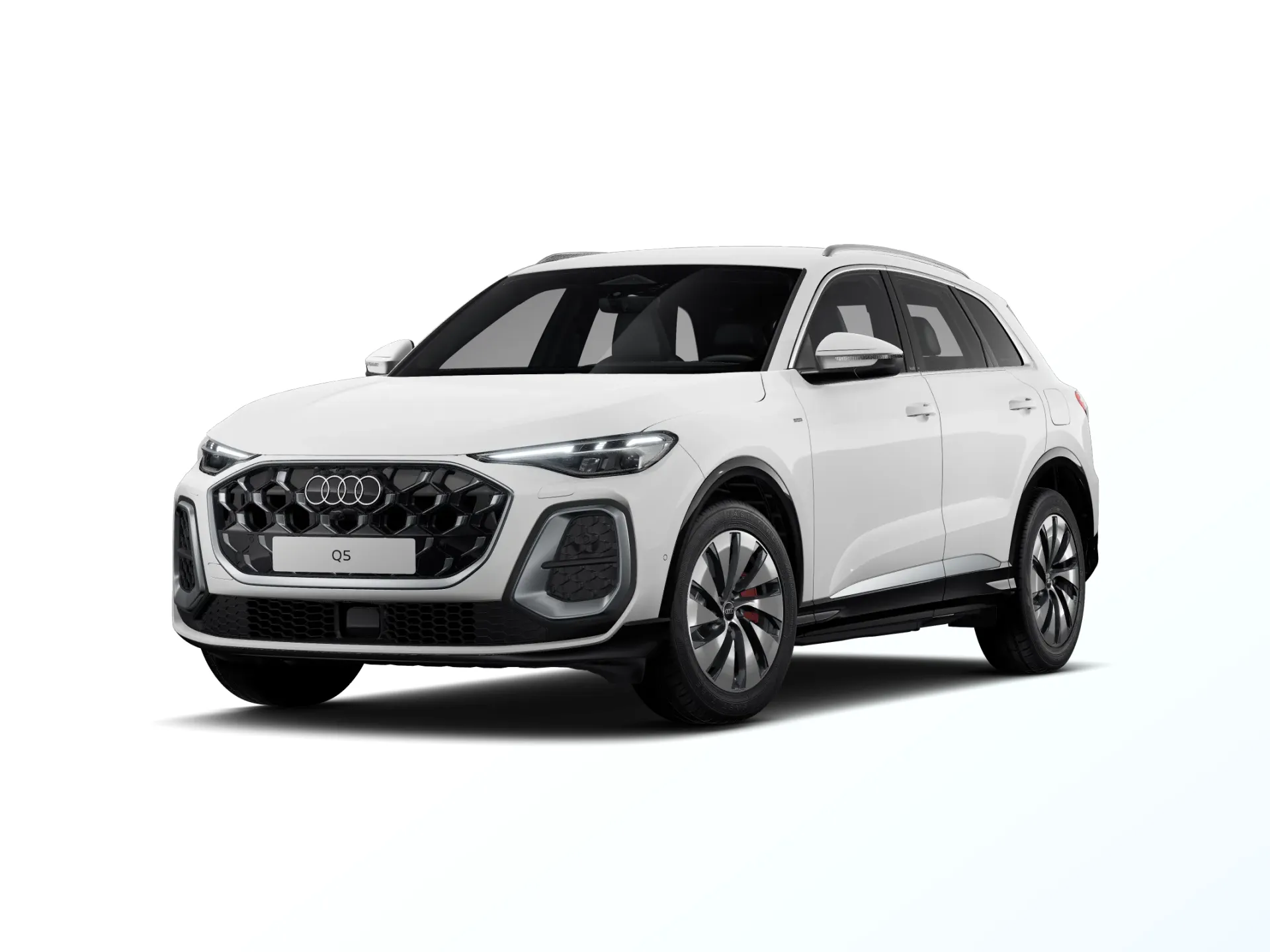 Q5, Audi Q5 S line e-hybrid, Bílá Arkona, front