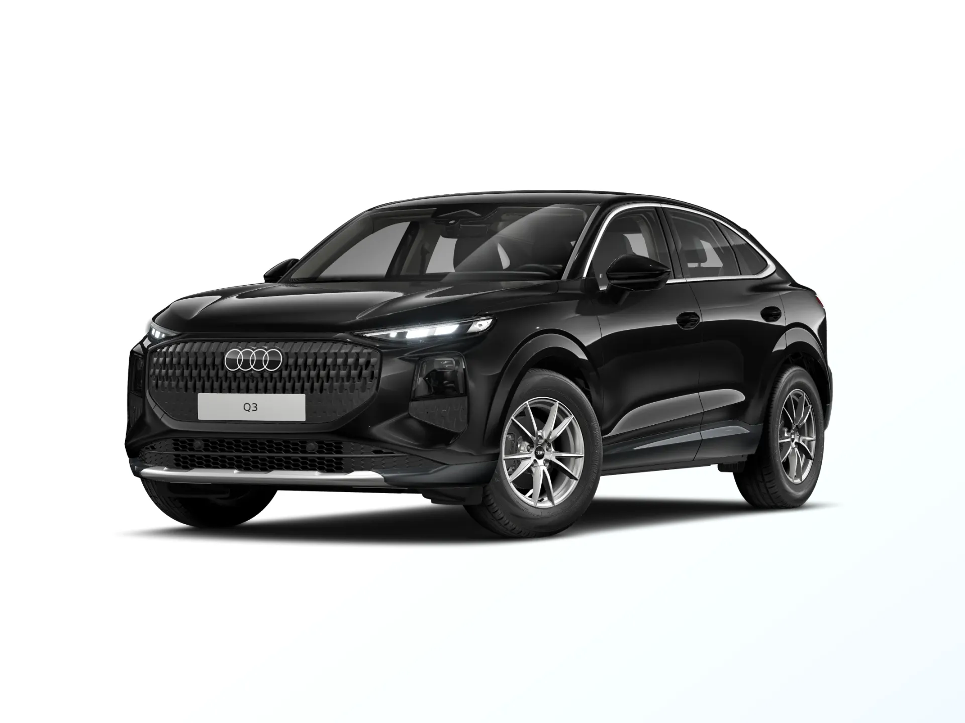Q3 Sportback, Audi Q3, Černá Mythos, front
