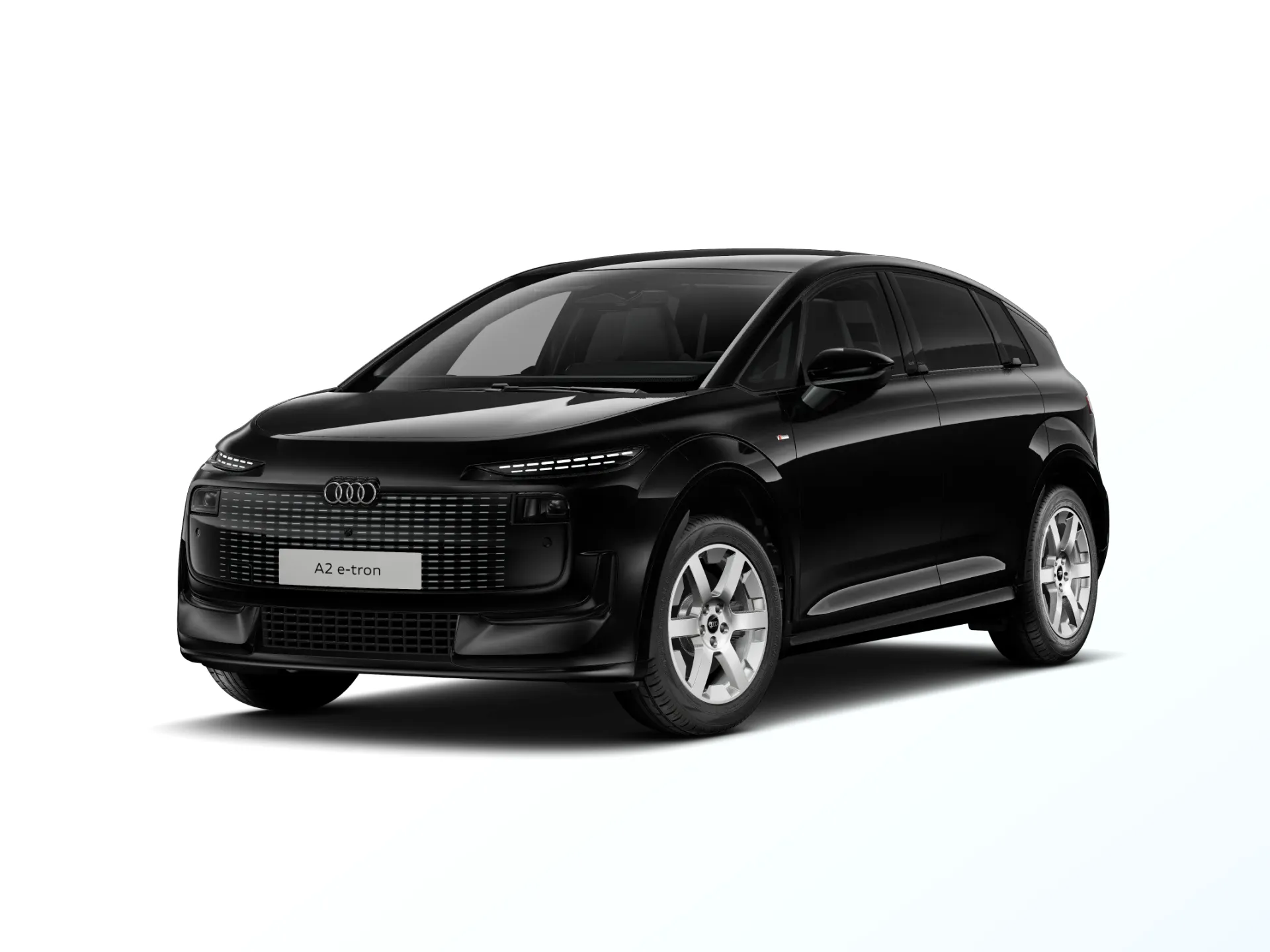 A2 e-tron, Audi A2 e-tron Edition One, Černá Mythos, front