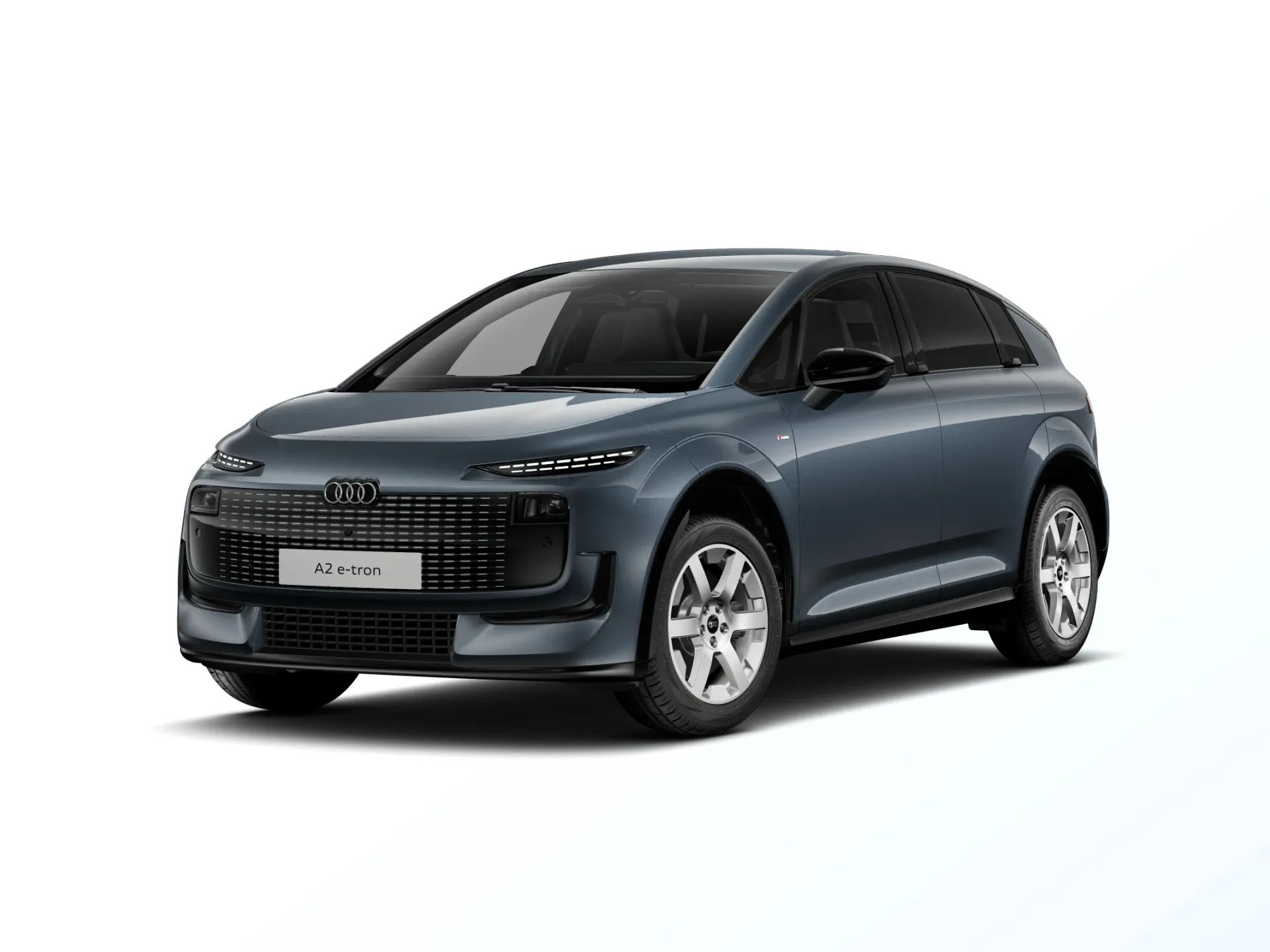 A2 e-tron, Audi A2 e-tron Edition One, Modrá Horizon, front
