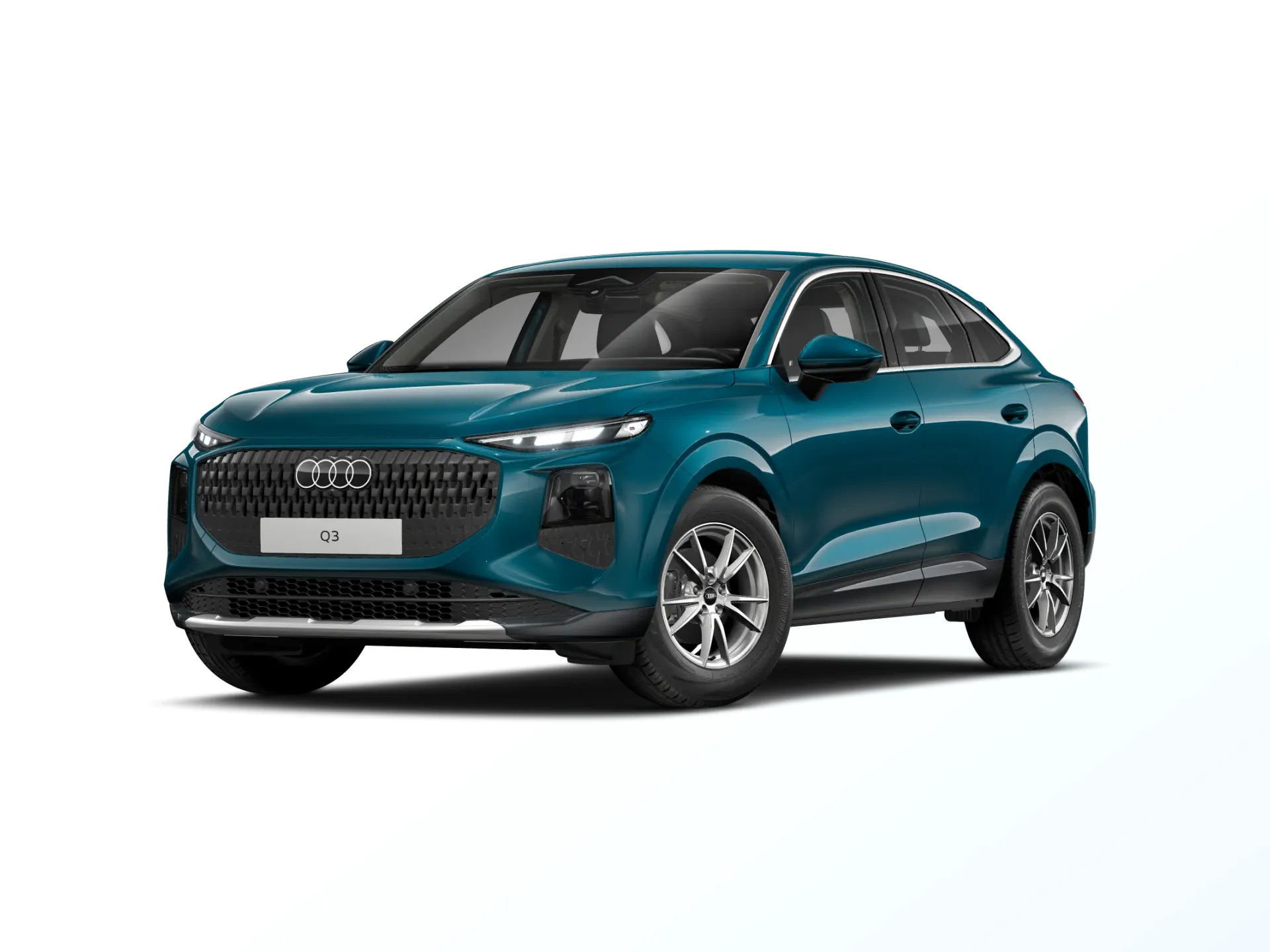 Q3 Sportback, Audi Q3, Modrá Malpelo, front