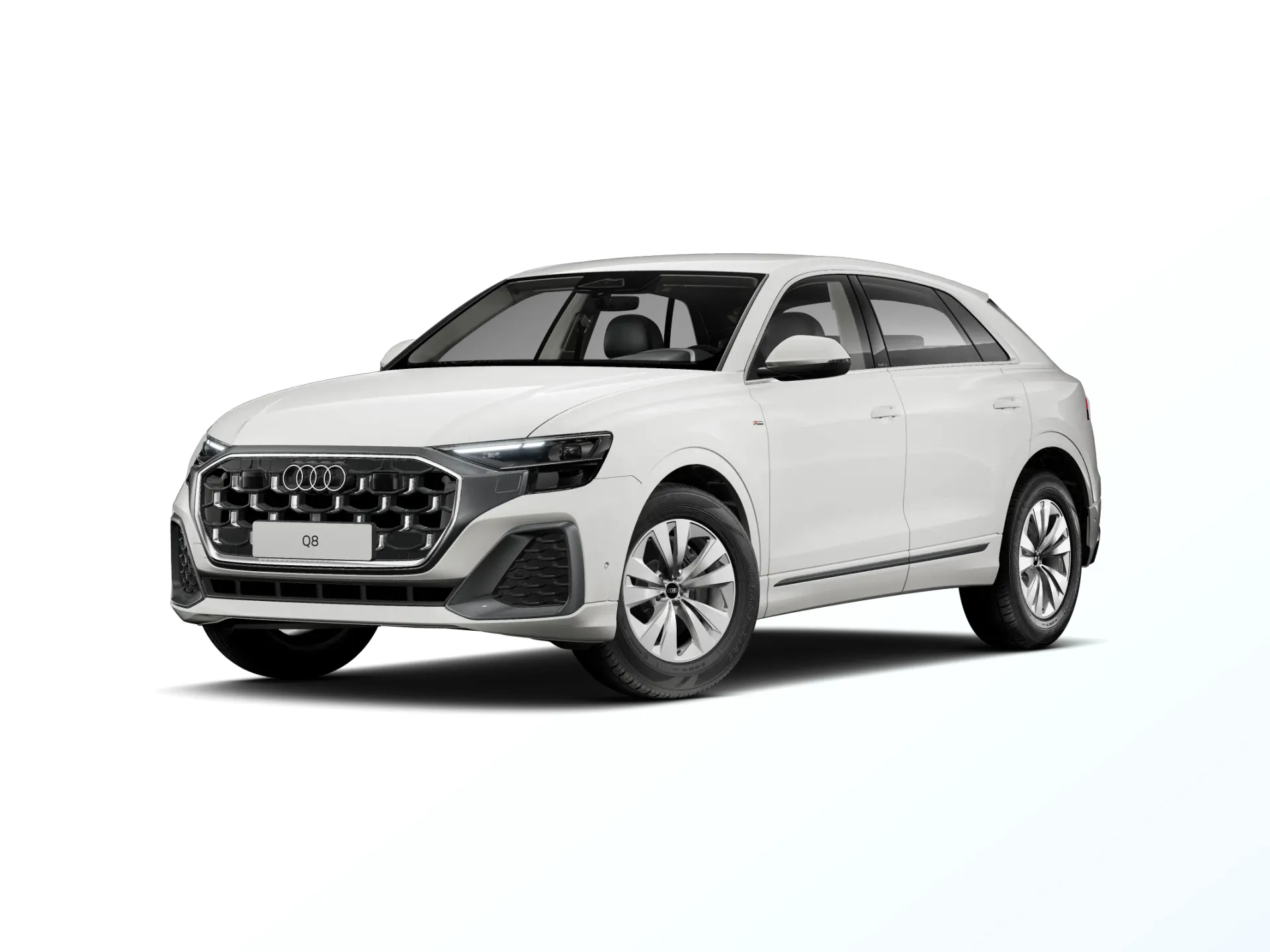 Q8 SUV, Q8 SUV, Bílá Carrara, front