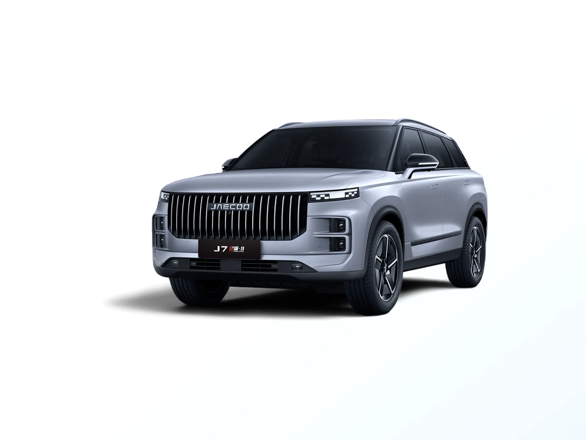 Jaecoo 7 SHS-H, Select, Měsíční stříbrná, front