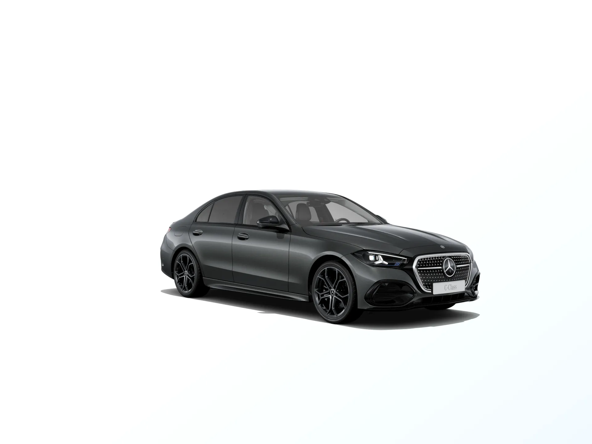 Třída C sedan (W206-fl), Linie AMG Plus, Metalická šedá graphite, front
