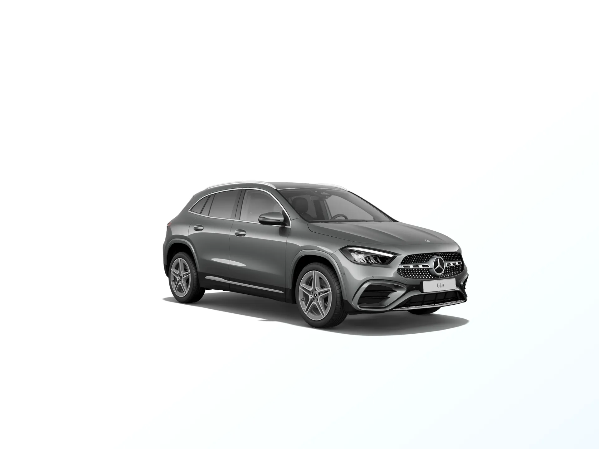 GLA (H247-fl), Linie AMG, Metalická šedá mountain, front