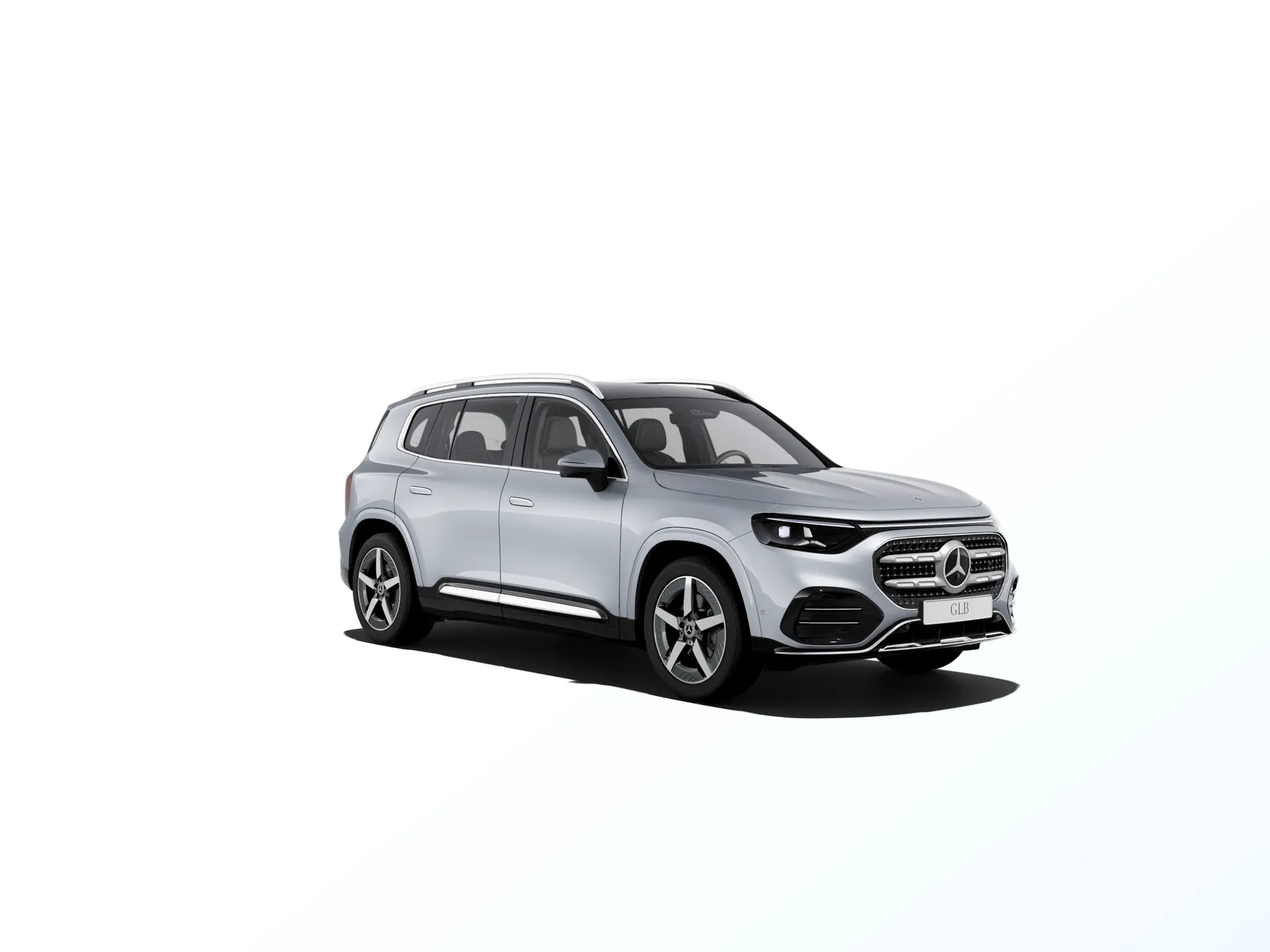 GLB (X248), Linie AMG, Metalická stříbrná high-tech, front