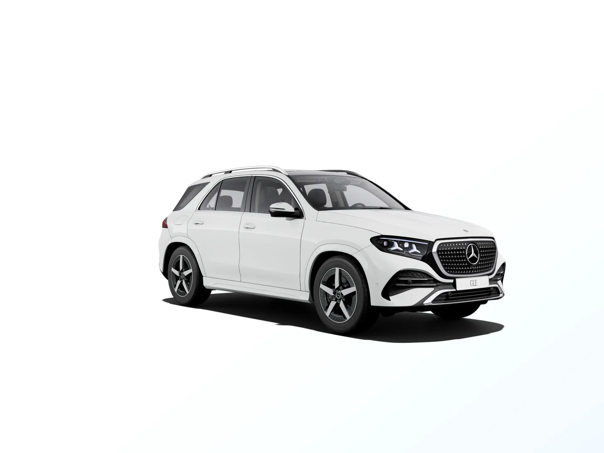 GLE (V167-fl2), Linie AMG, Nemetalická bílá polar, front