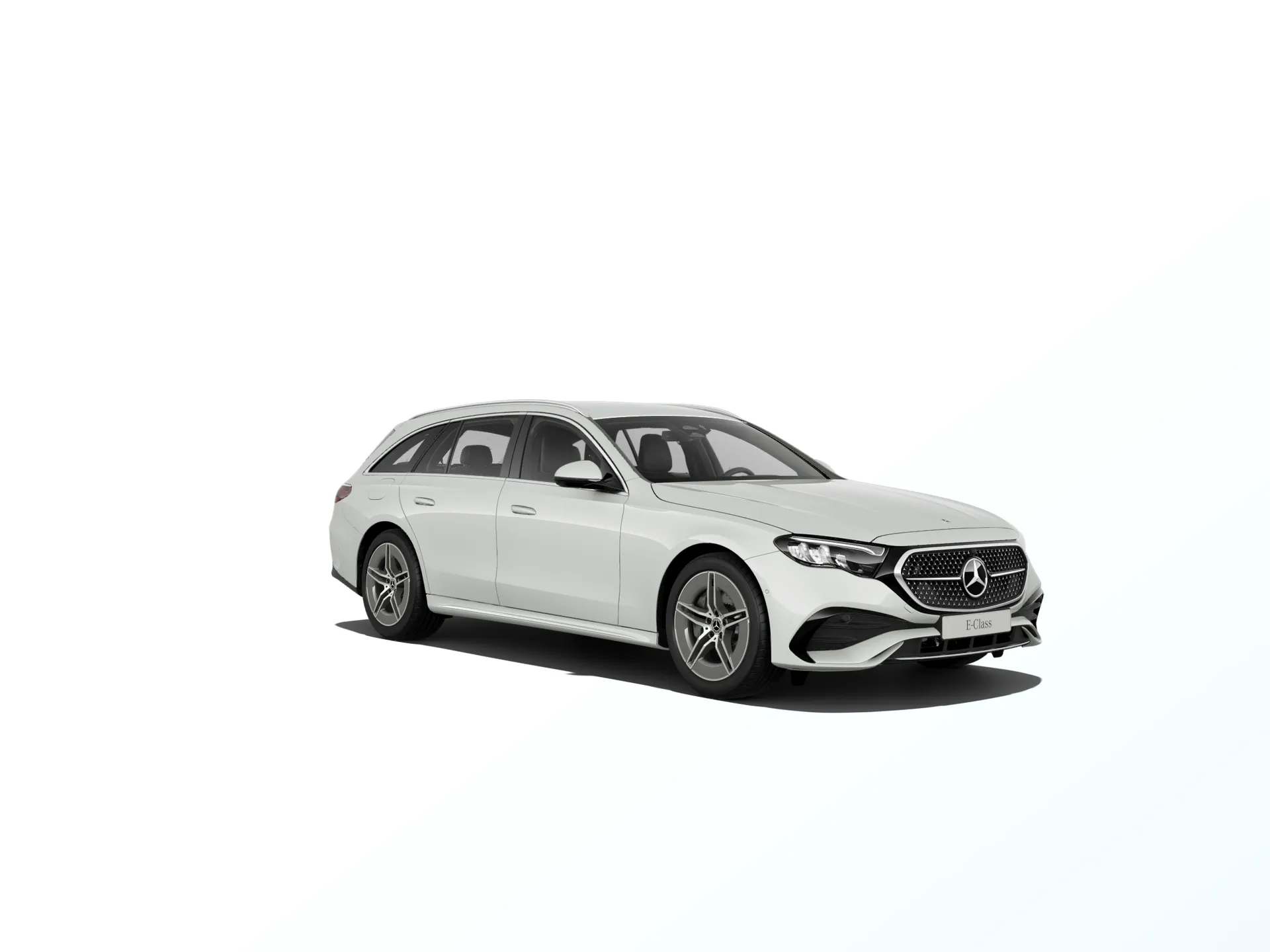 Třída E kombi (S214), Linie AMG exteriér, Bílá opalite bright MANUFAKTUR, front