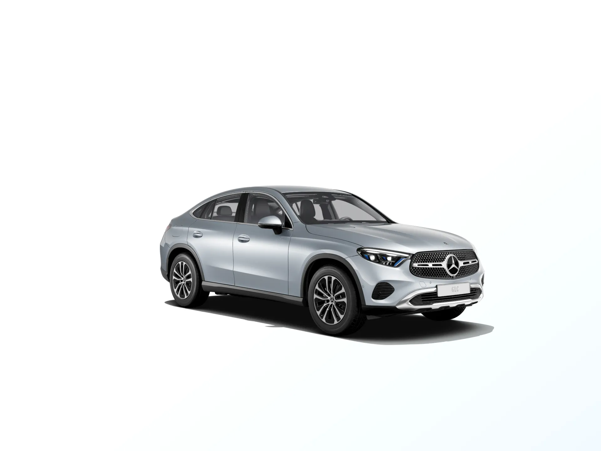 GLC kupé (C254), Základní, Metalická stříbrná high-tech, front
