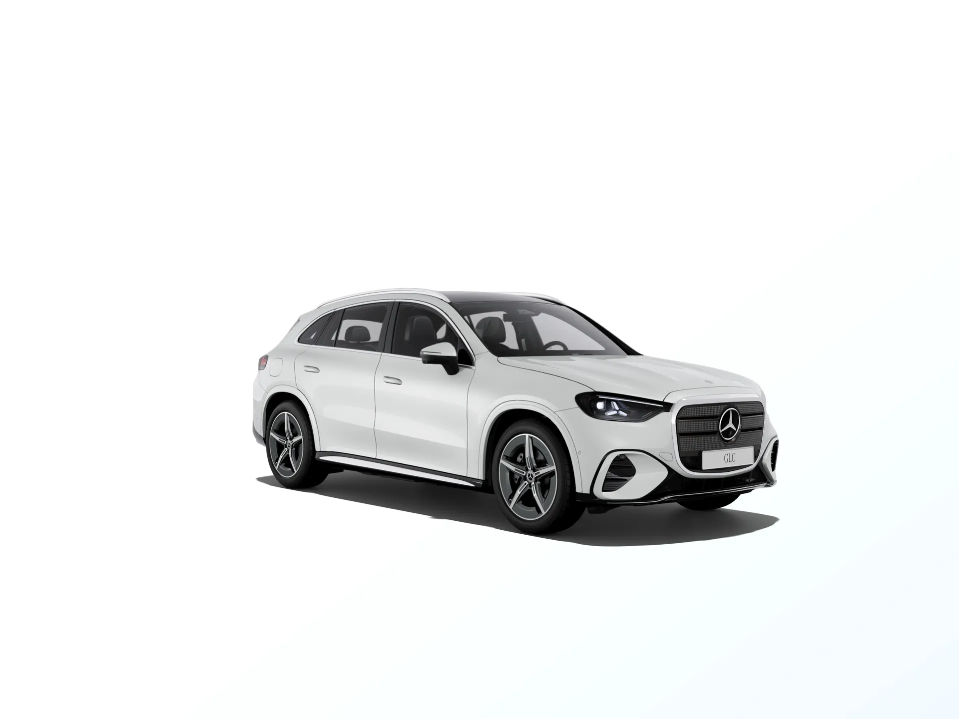 GLC (X540), Linie AMG, Bílá opalite bright MANUFAKTUR, front