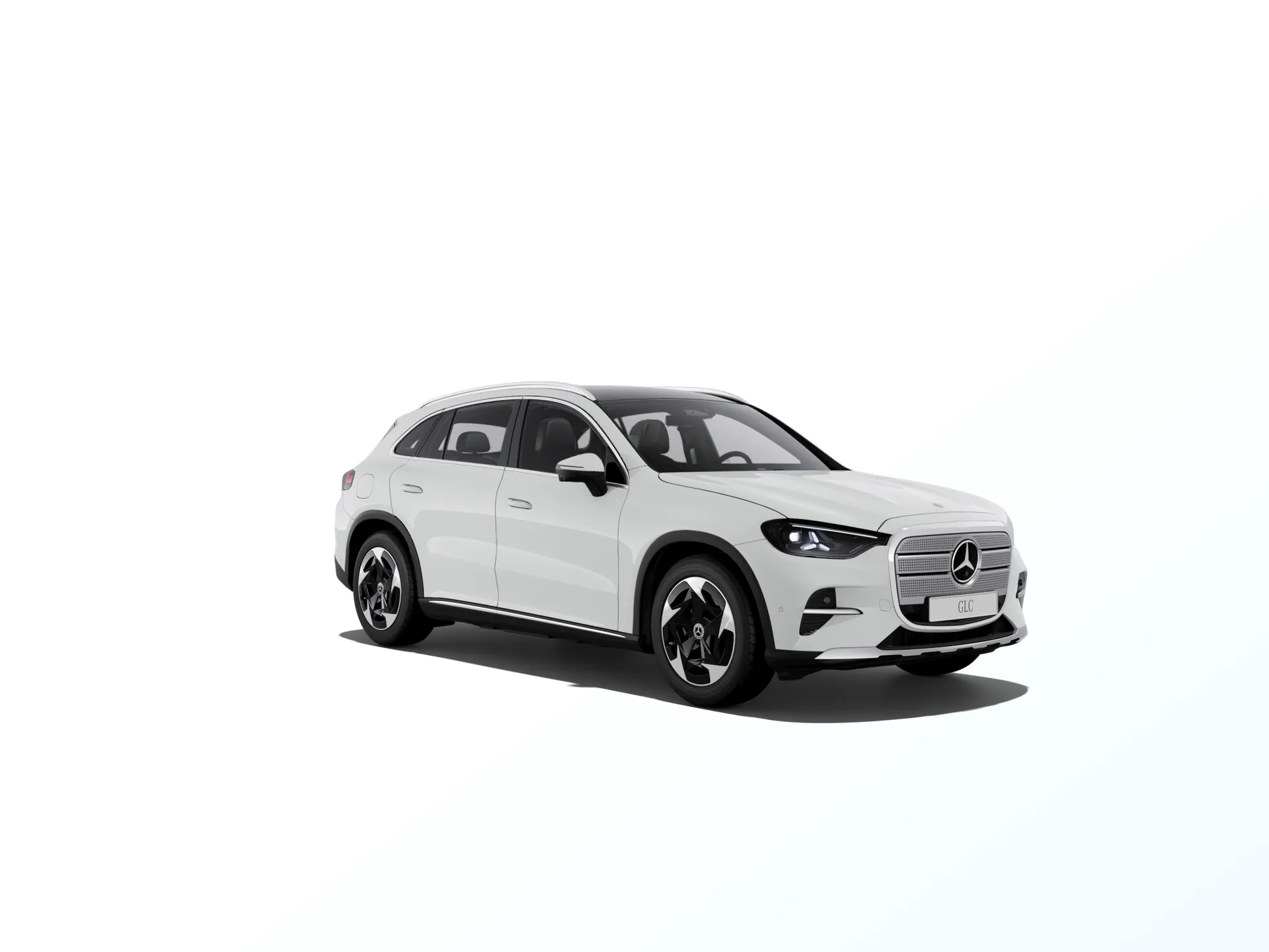 GLC (X540), Linie AVANTGARDE, Nemetalická bílá polar, front