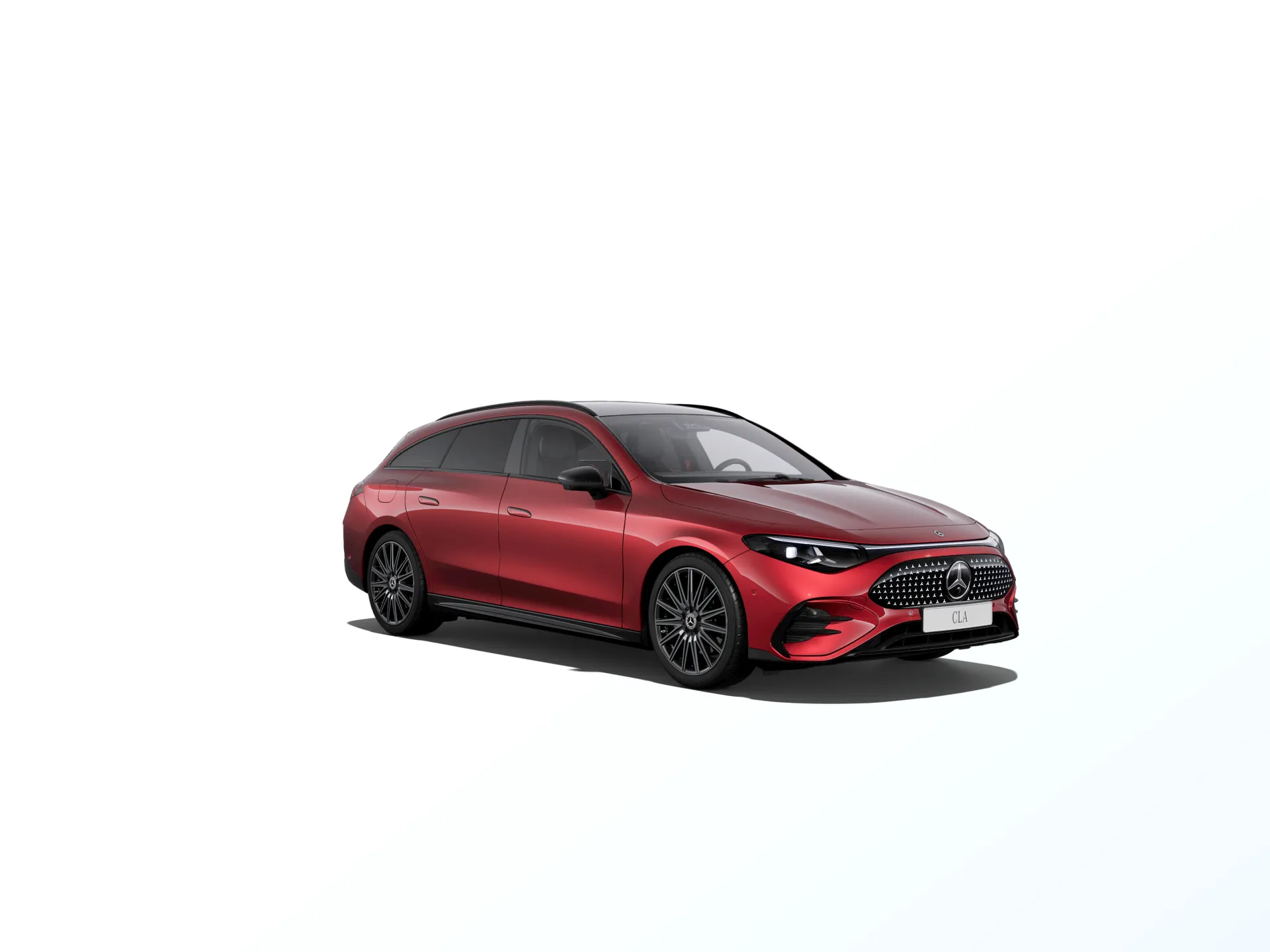 CLA Shooting Brake (X174), Linie AMG Plus, Metalická červená patagonia MANUFAKTUR, front