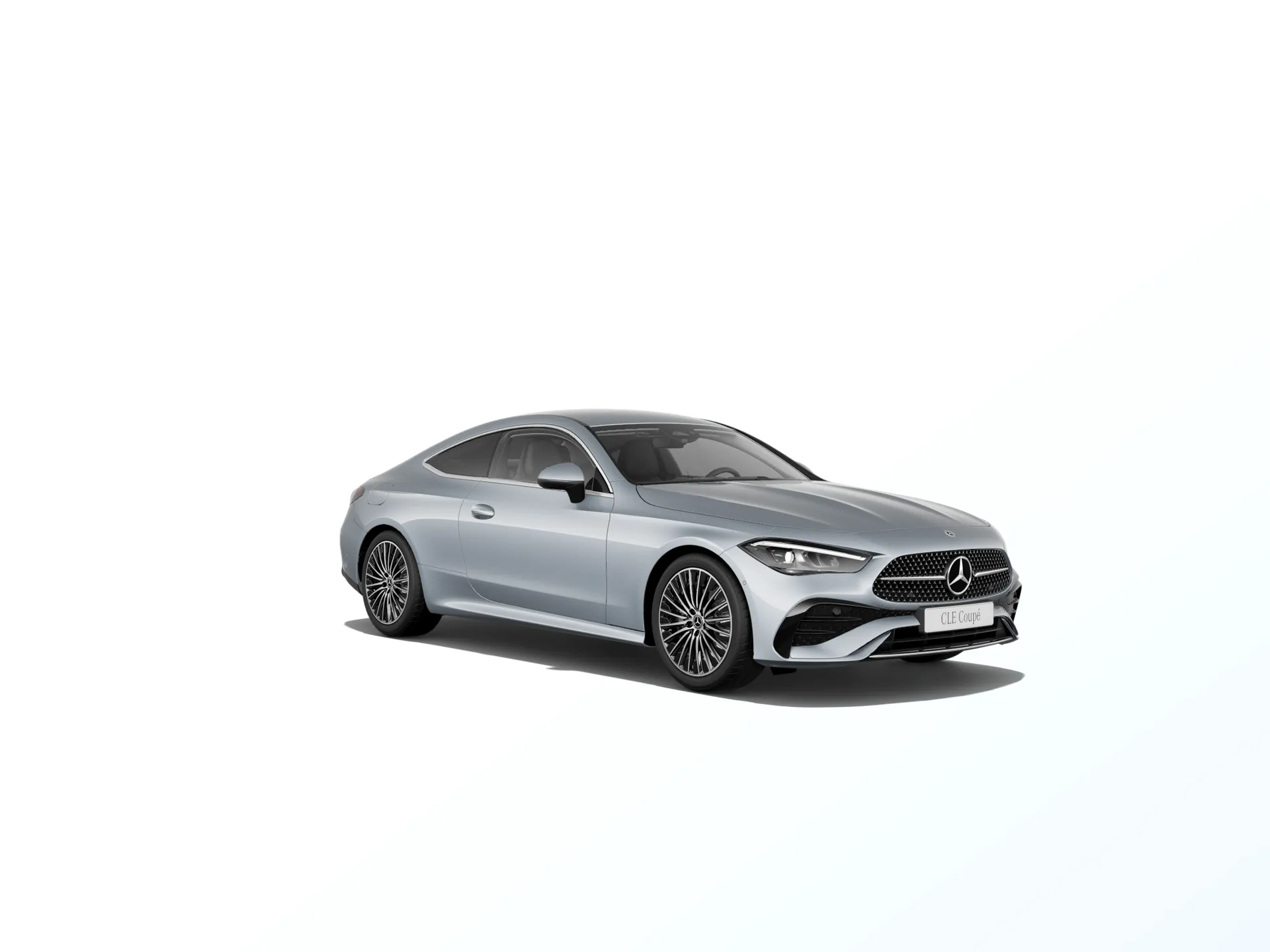 CLE kupé (C236), Linie AMG, Metalická stříbrná high-tech, front
