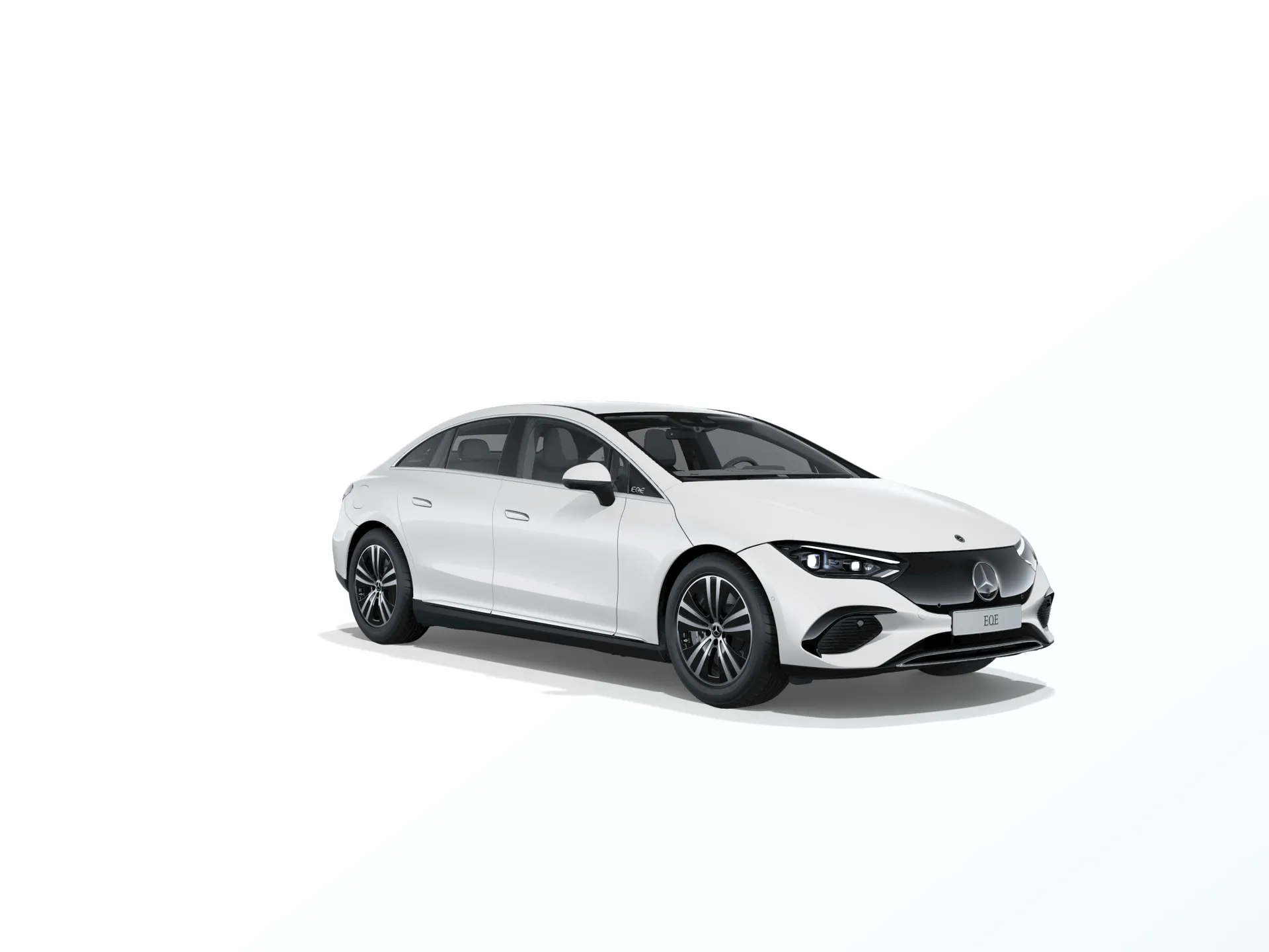 EQE sedan (V295), Linie Electric Art interiér, Bílá opalite bright MANUFAKTUR, front