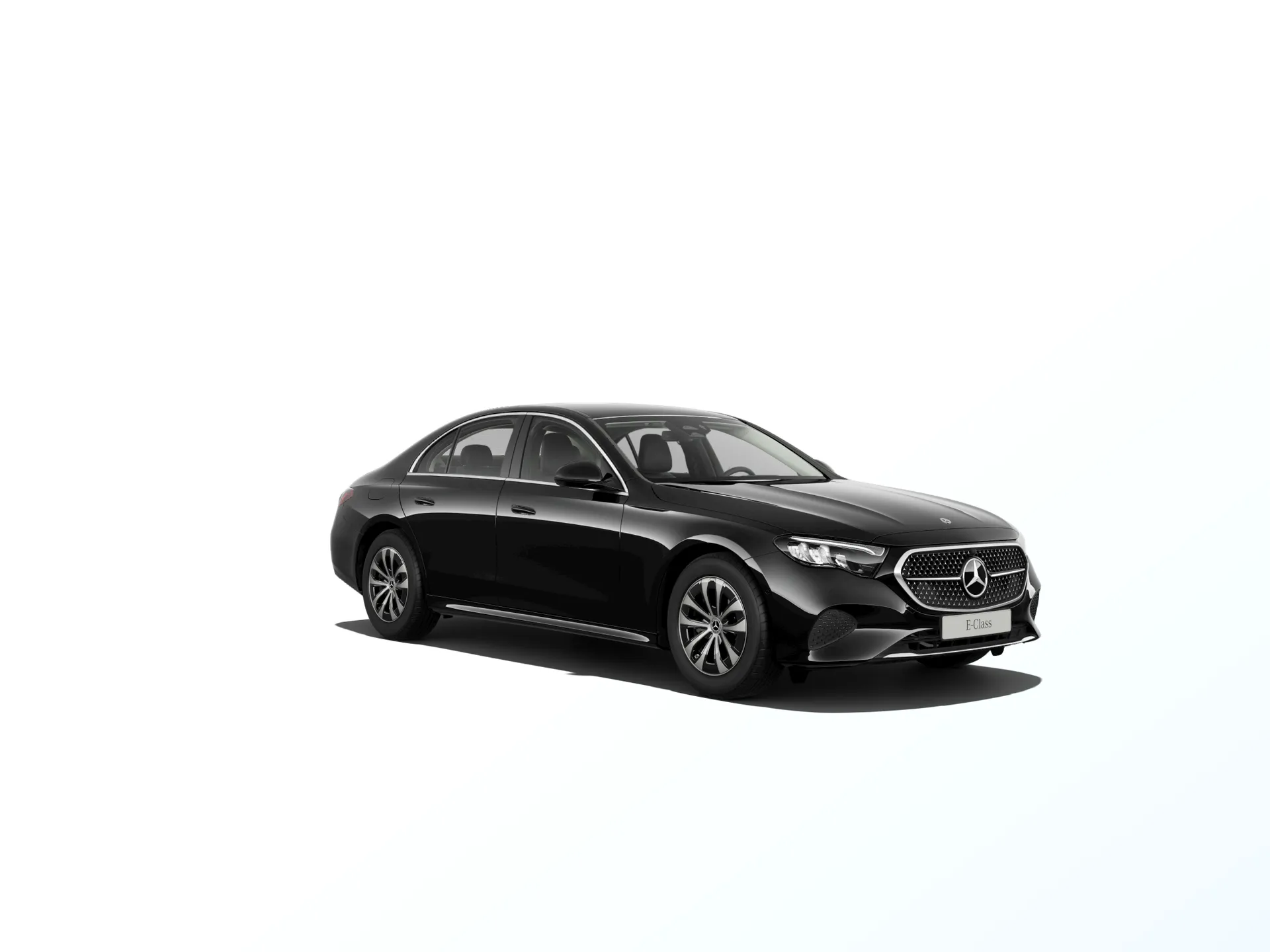 Třída E sedan (W214), Linie AVANTGARDE exteriér, Nemetalická černá, front