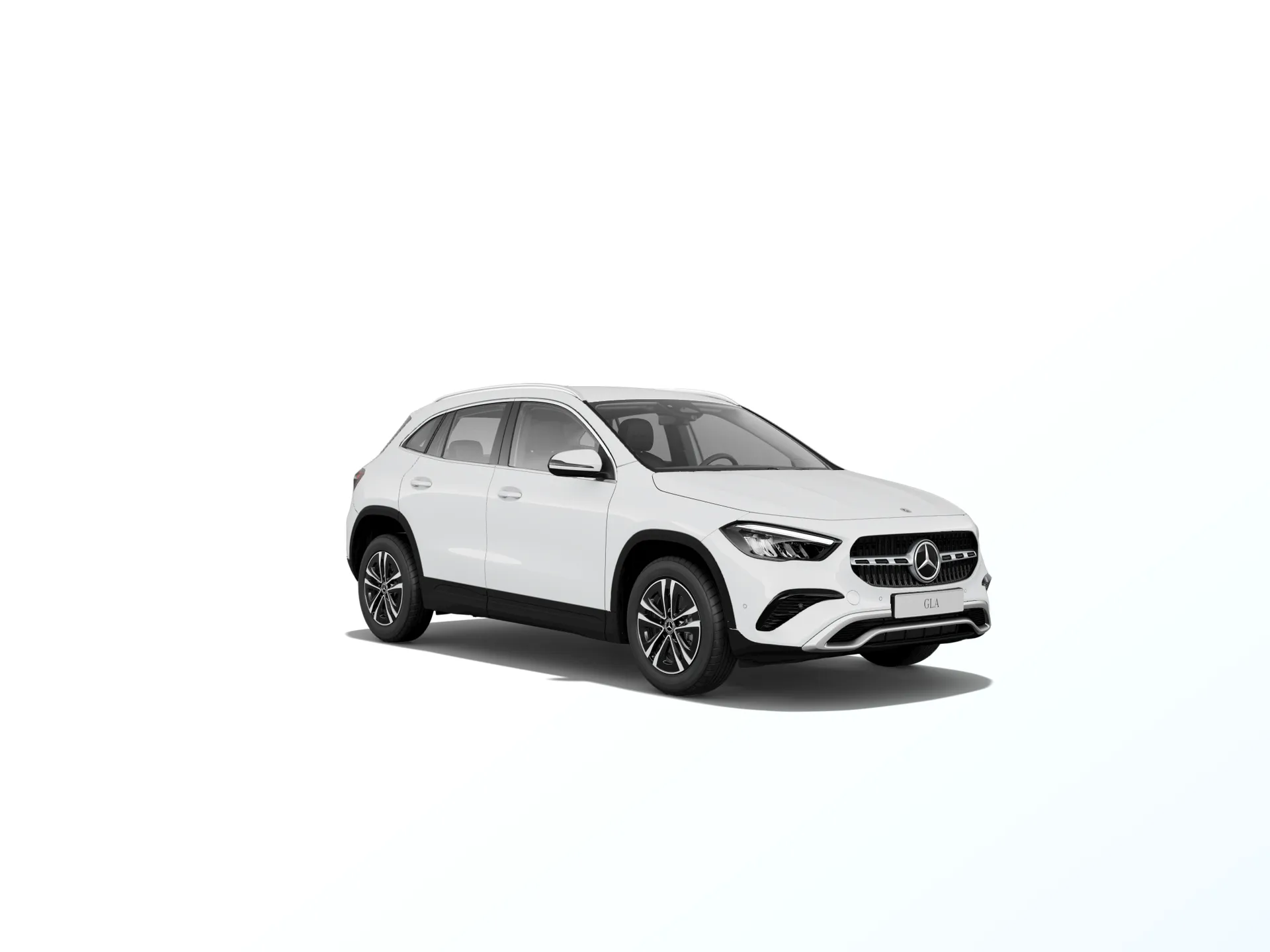 GLA (H247-fl), Linie Progressive, Nemetalická bílá polar, front