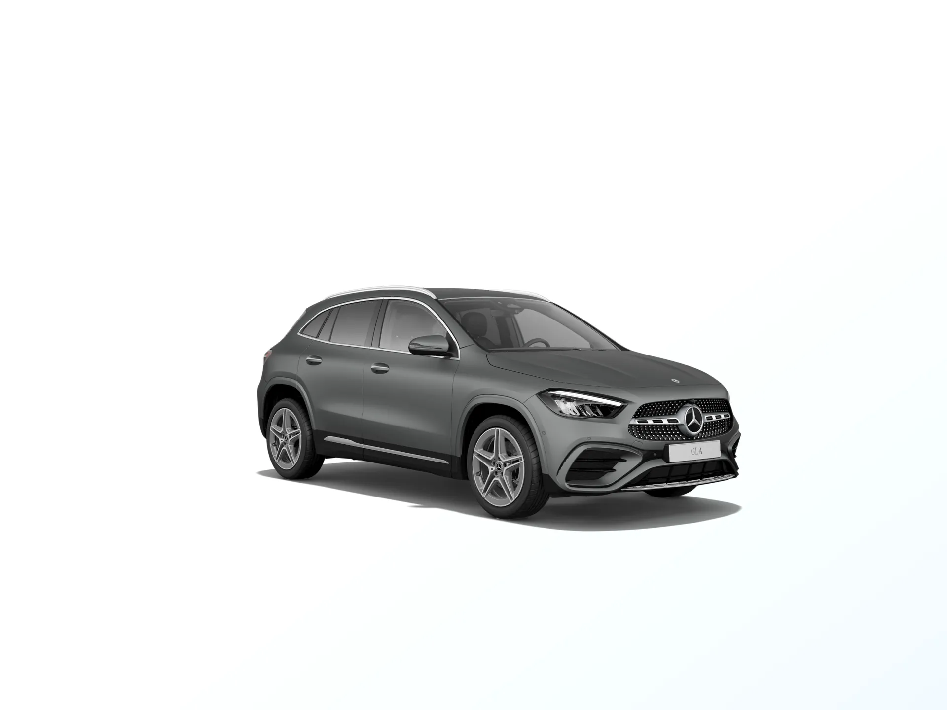GLA (H247-fl), Linie AMG, Magno šedá mountain MANUFAKTUR, front