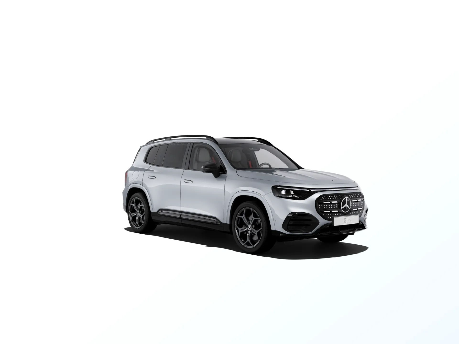 GLB (X244), Linie AMG Plus, Metalická stříbrná high-tech, front