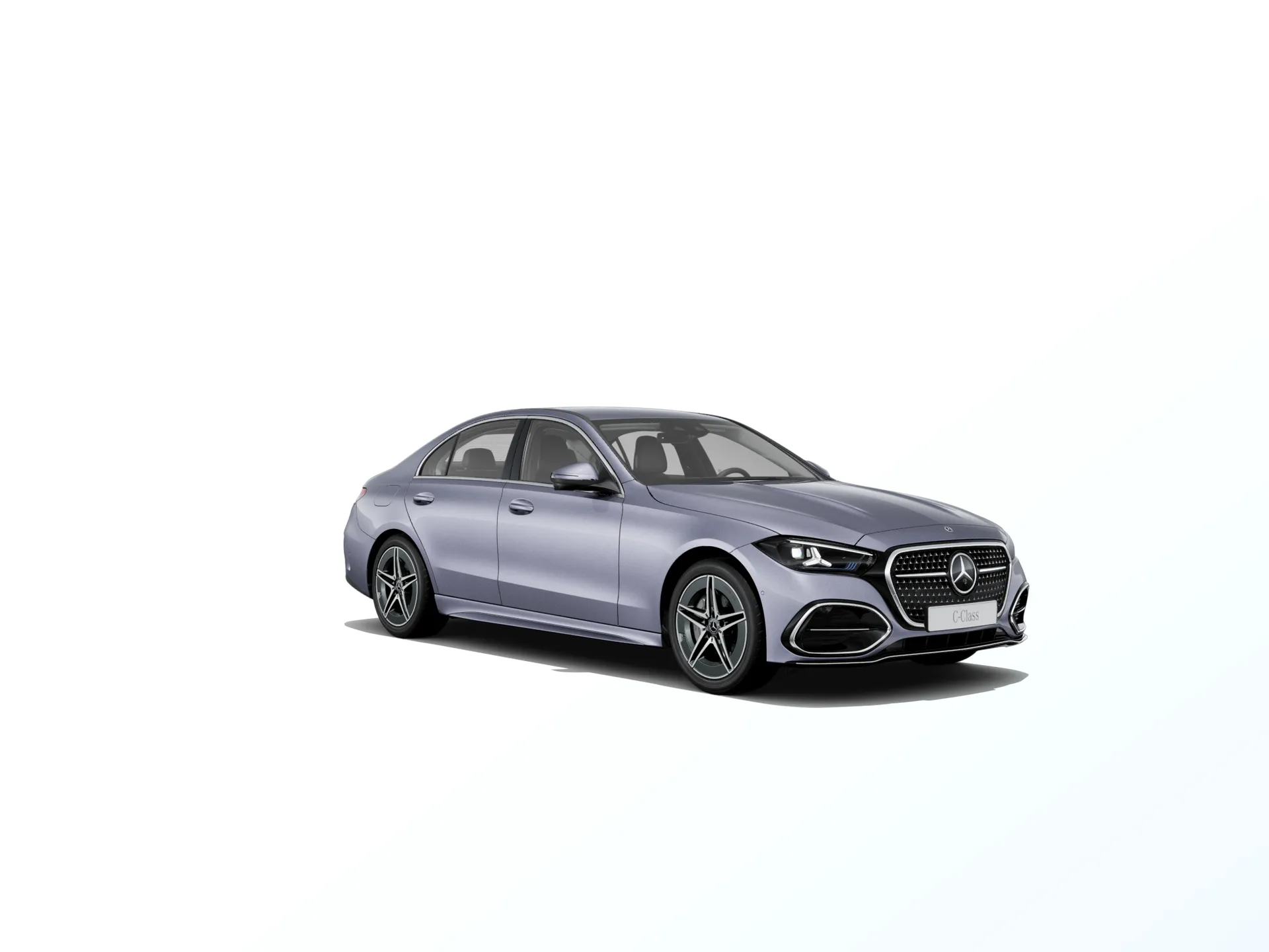 Třída C sedan (W206-fl), Linie AMG, Metalická stříbrná Lavender, front