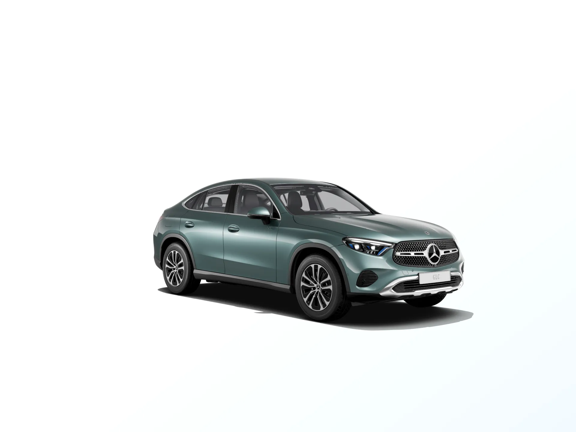 GLC kupé (C254), Základní, Metalická stříbrná verde, front