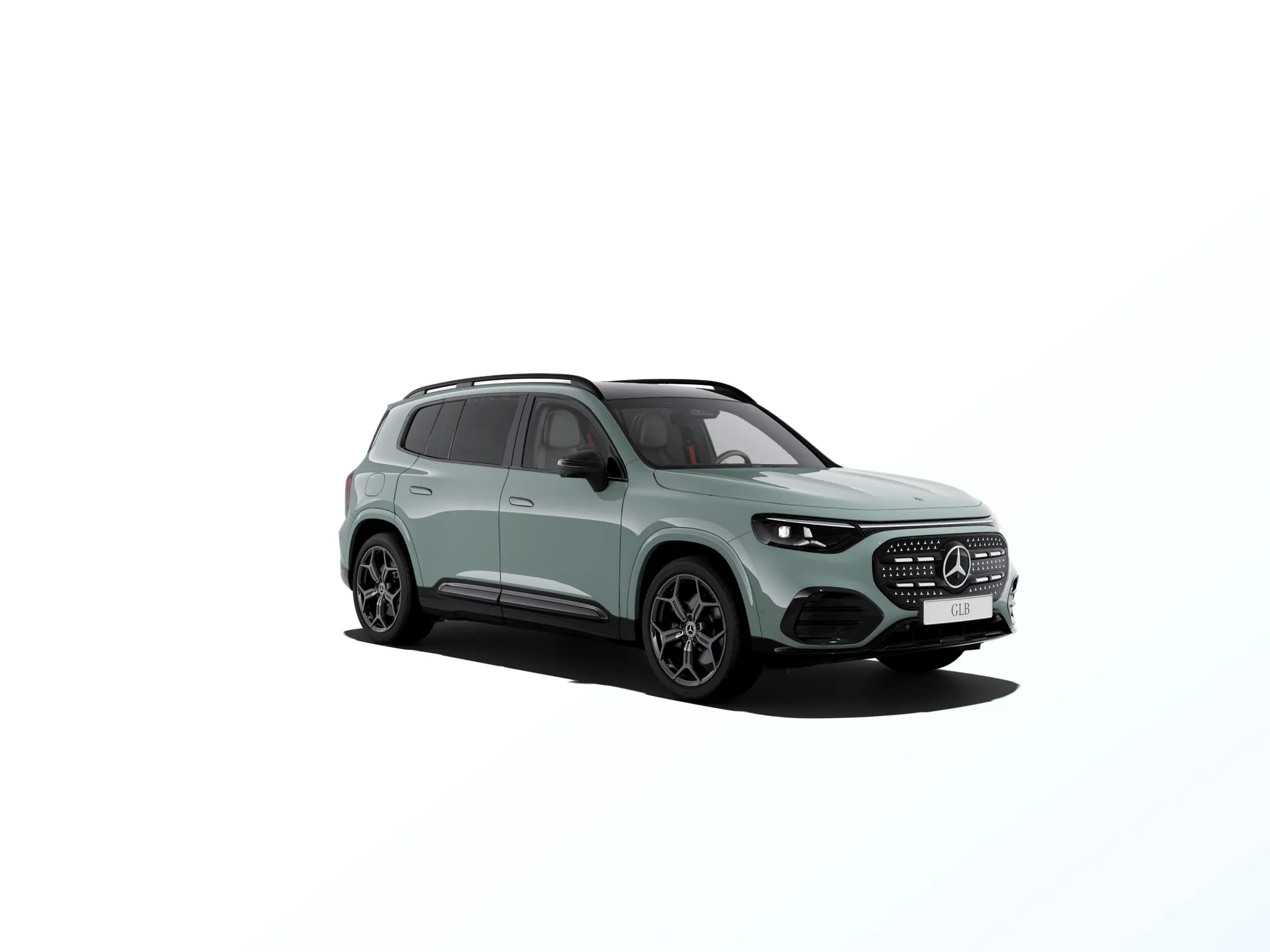 GLB (X244), Linie AMG Plus, Nemetalická zelená aqua-mint, front