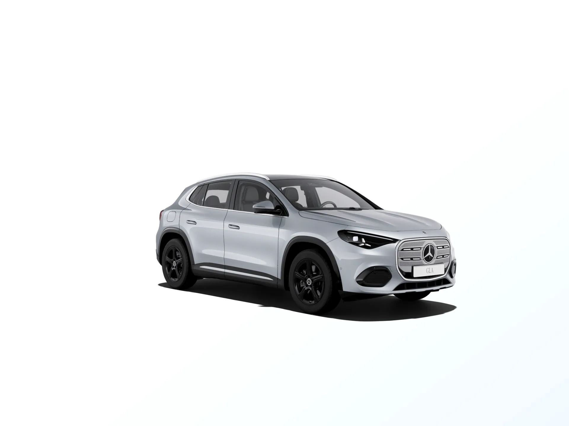 GLA (H244), Linie Style, Metalická stříbrná high-tech, front