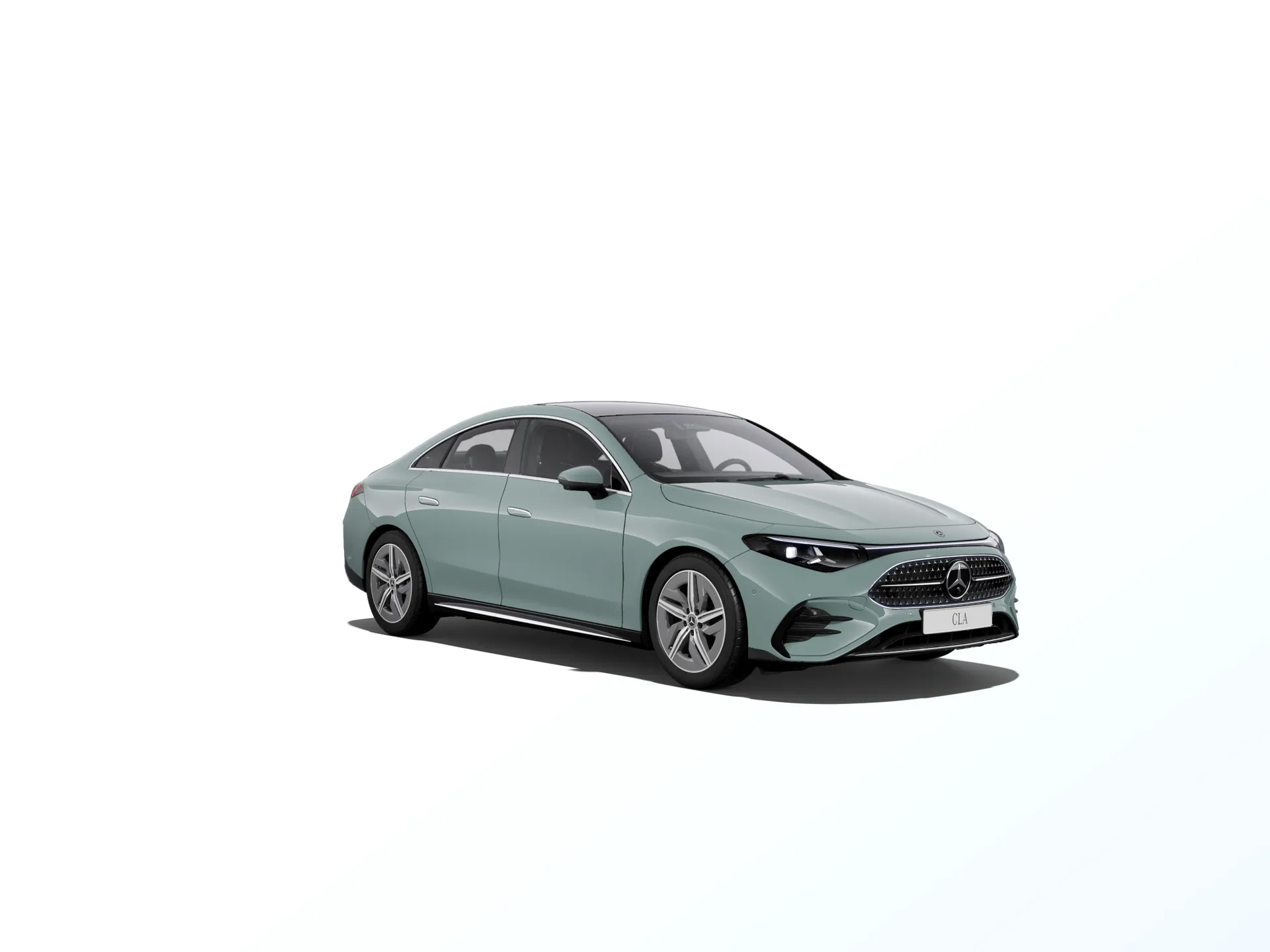 CLA (C178), Linie AMG, Nemetalická zelená aqua-mint, front