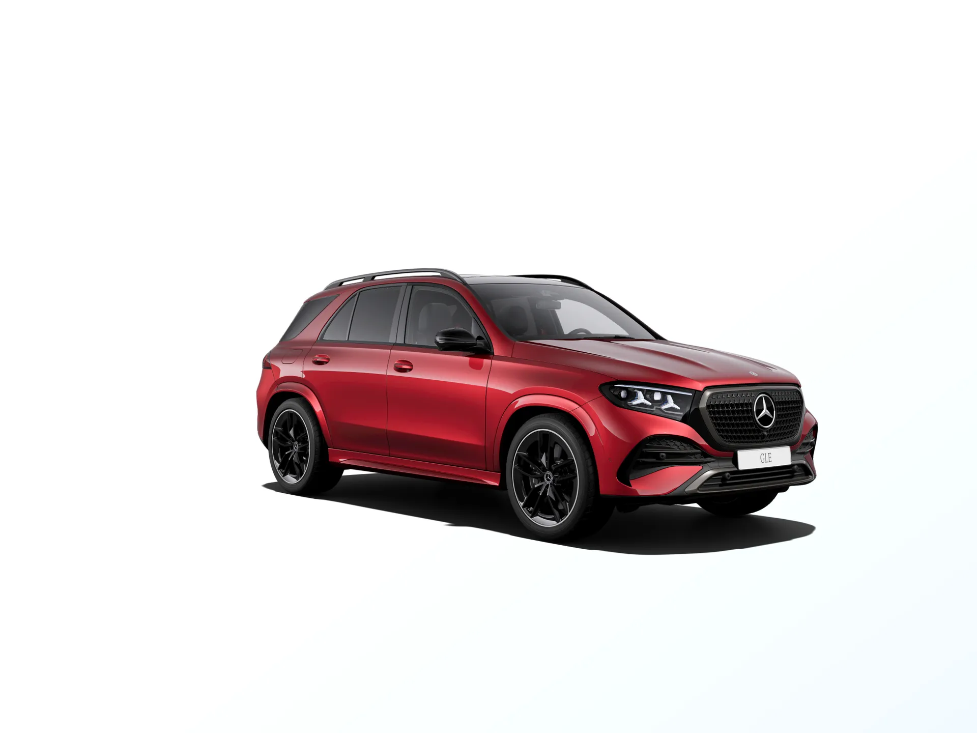 GLE (V167-fl2), Linie AMG Plus, Červená patagonia bright MANUFAKTUR, front