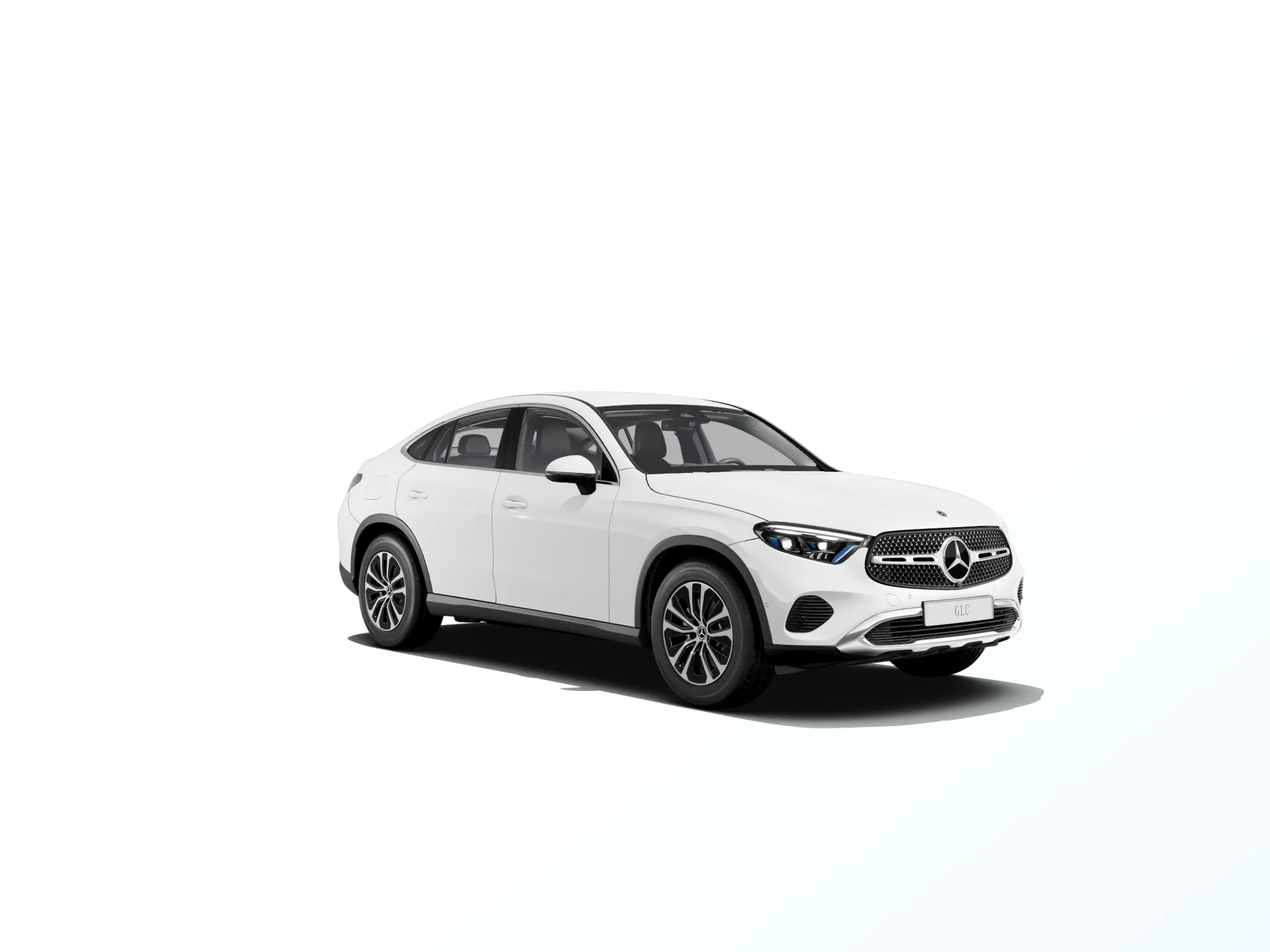 GLC kupé (C254), Sada interiéru ze syntetické kůže, Nemetalická bílá polar, front