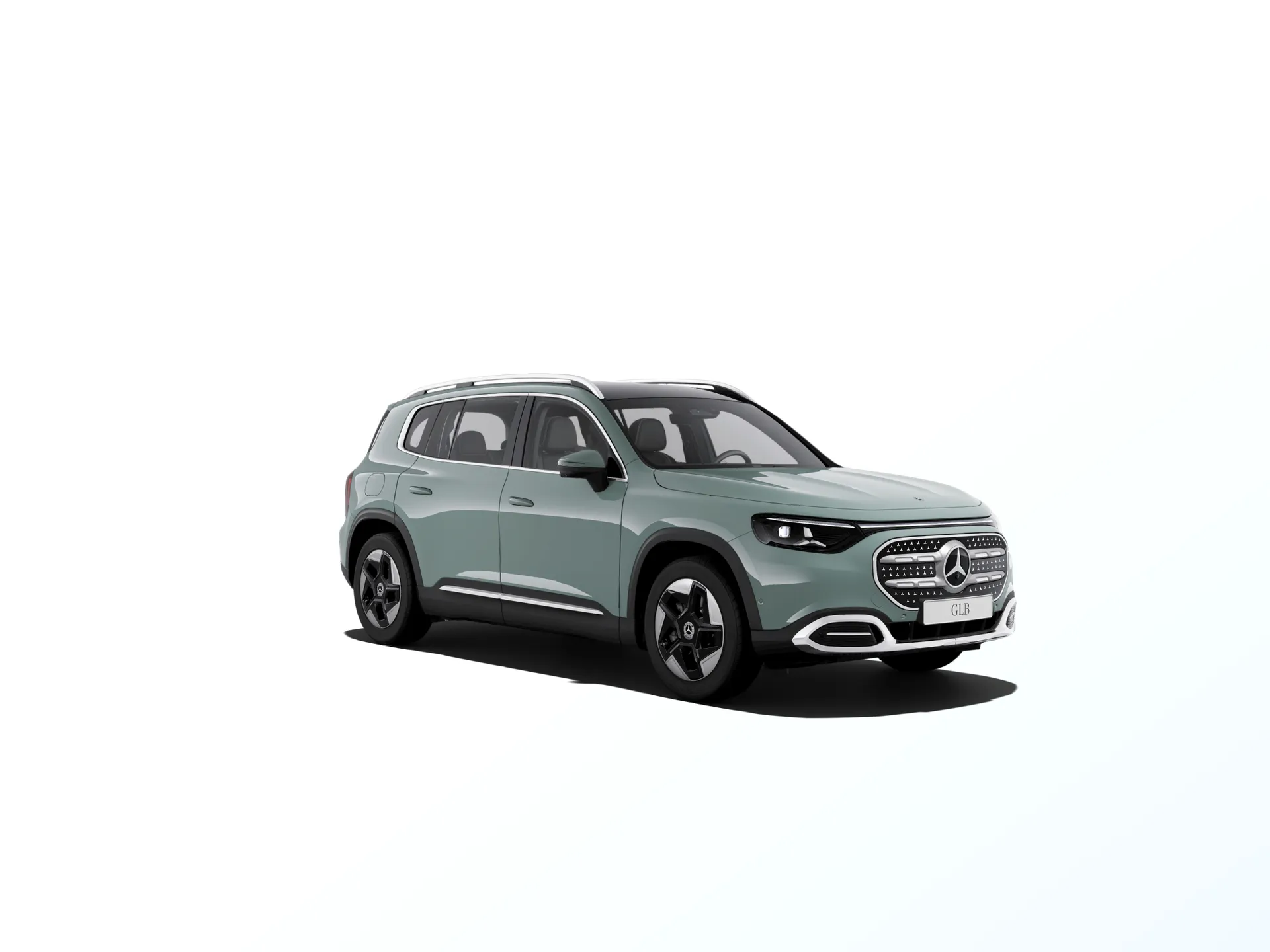 GLB (X244), Linie Progressive, Nemetalická zelená aqua-mint, front
