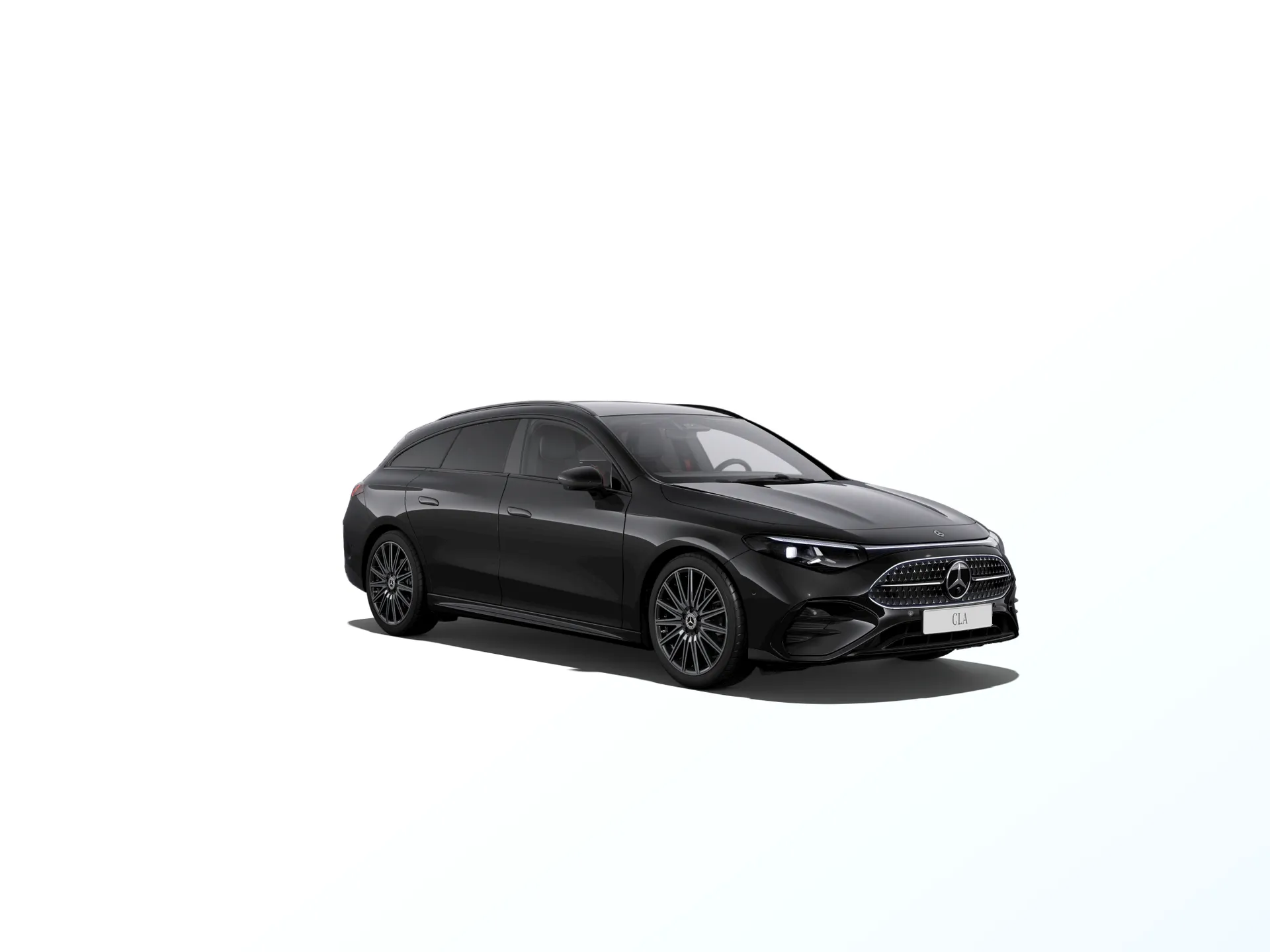 CLA Shooting Brake (X178), Linie AMG Plus, Metalická černá cosmos, front