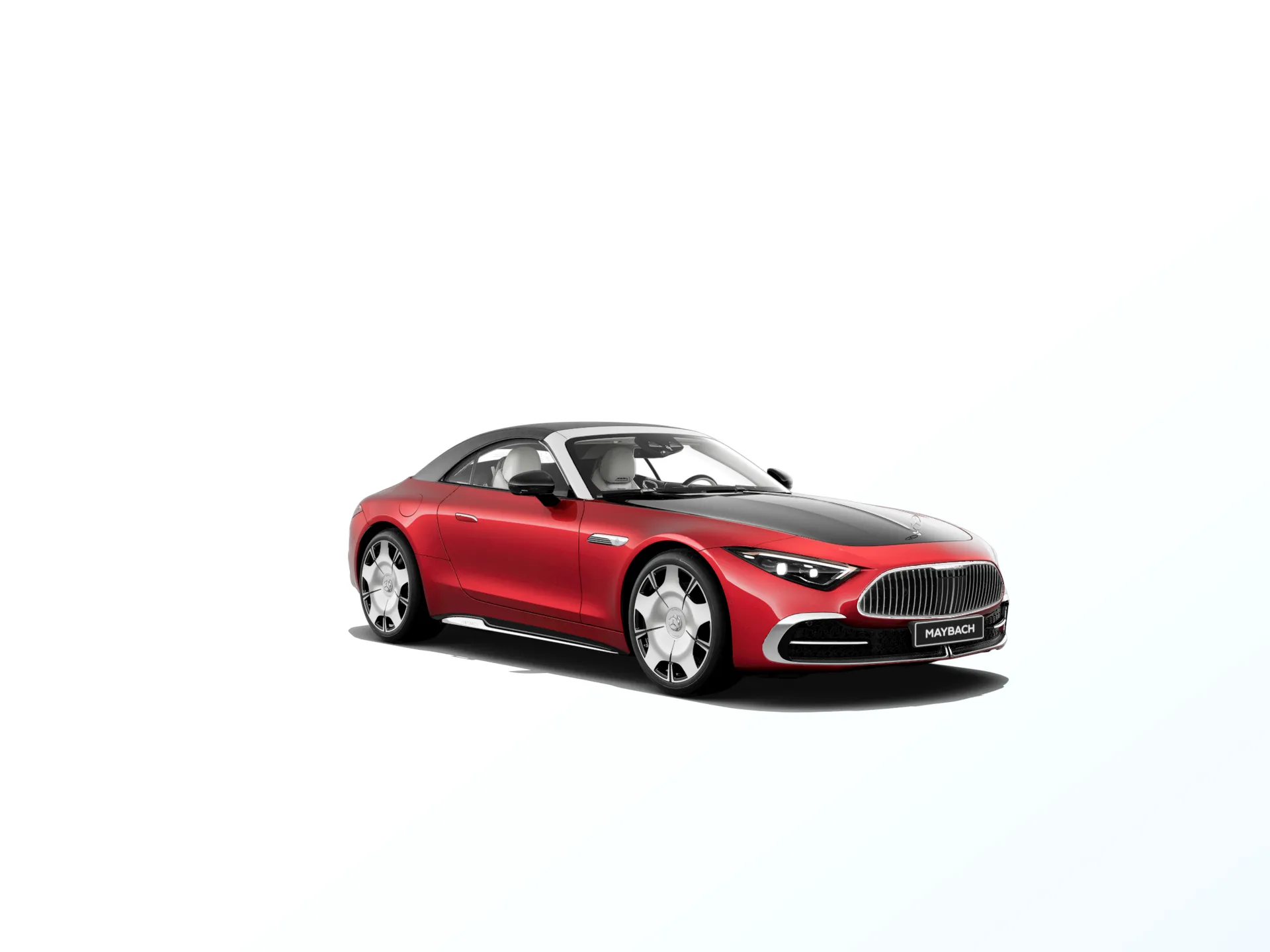 Mercedes-Maybach SL Monogram Series (Z232), Základní provedení, Metalická červená garnet MANUFAKTUR, front