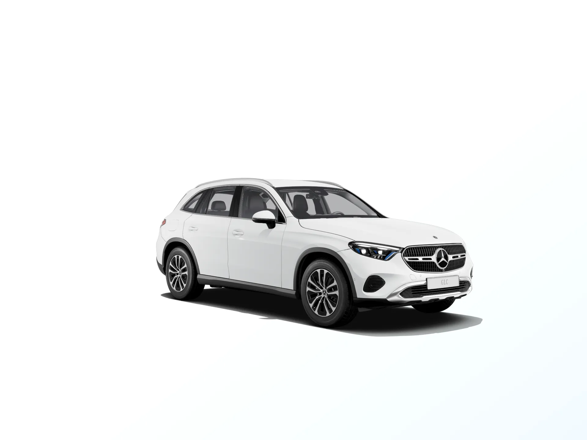 GLC (X254), Linie AVANTGARDE exteriér, Nemetalická bílá polar, front