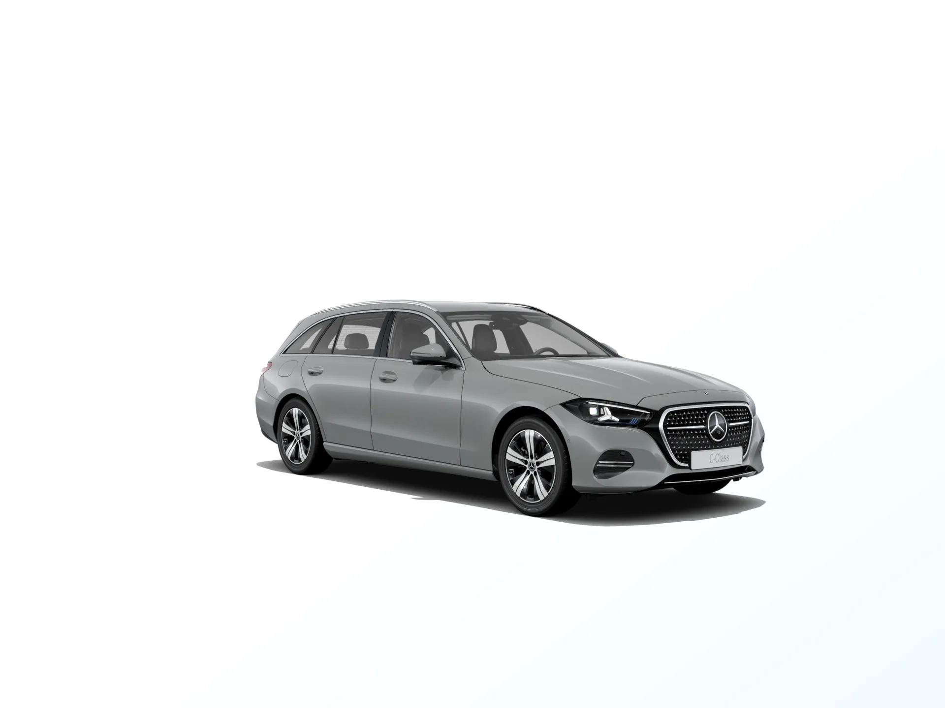 Třída C kombi (S206-fl), Linie AVANTGARDE, Nemetalická šedá alpine MANUFAKTUR, front