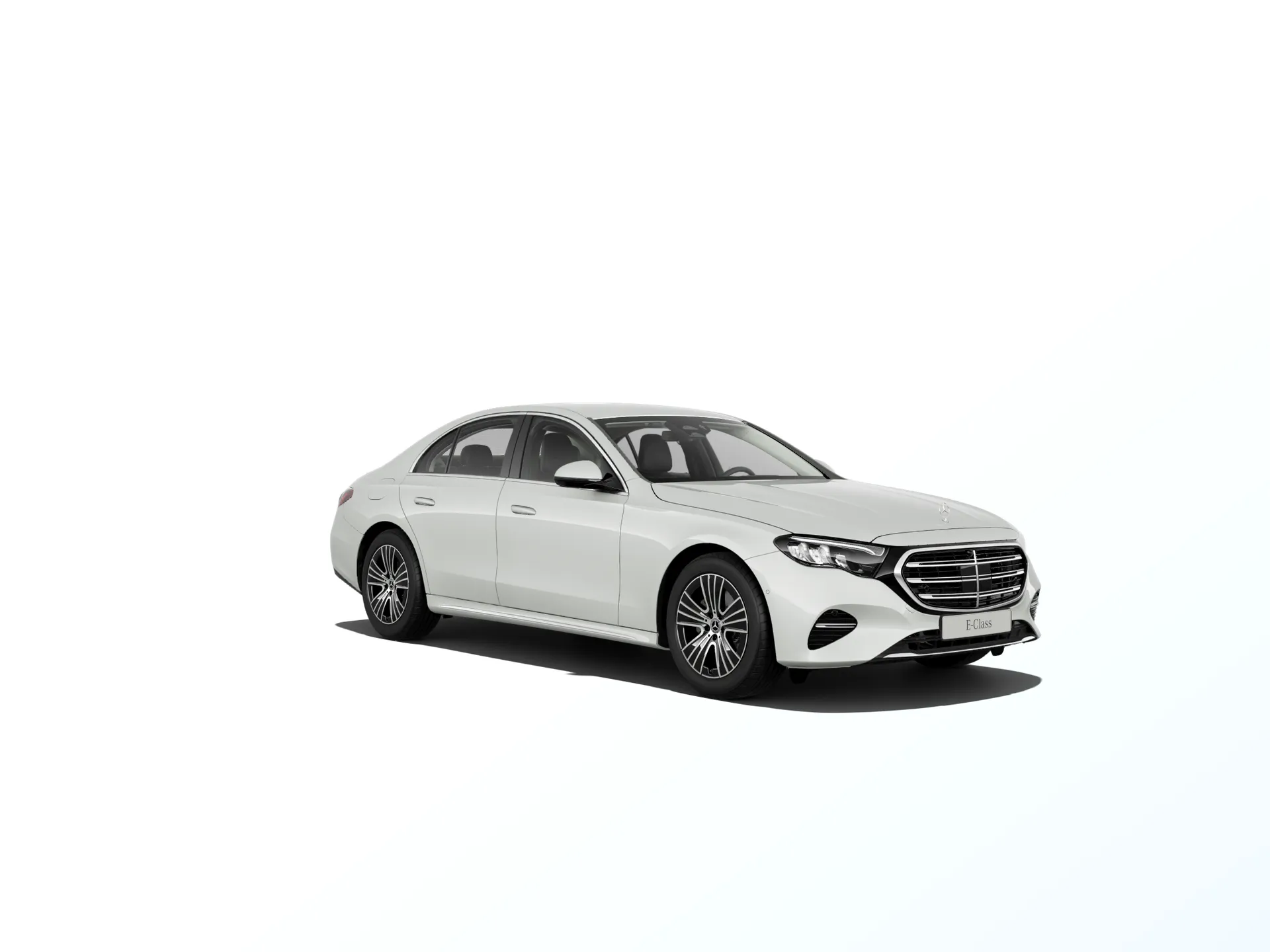 Třída E sedan (W214), Linie EXCLUSIVE exteriér, Bílá opalite bright MANUFAKTUR, front