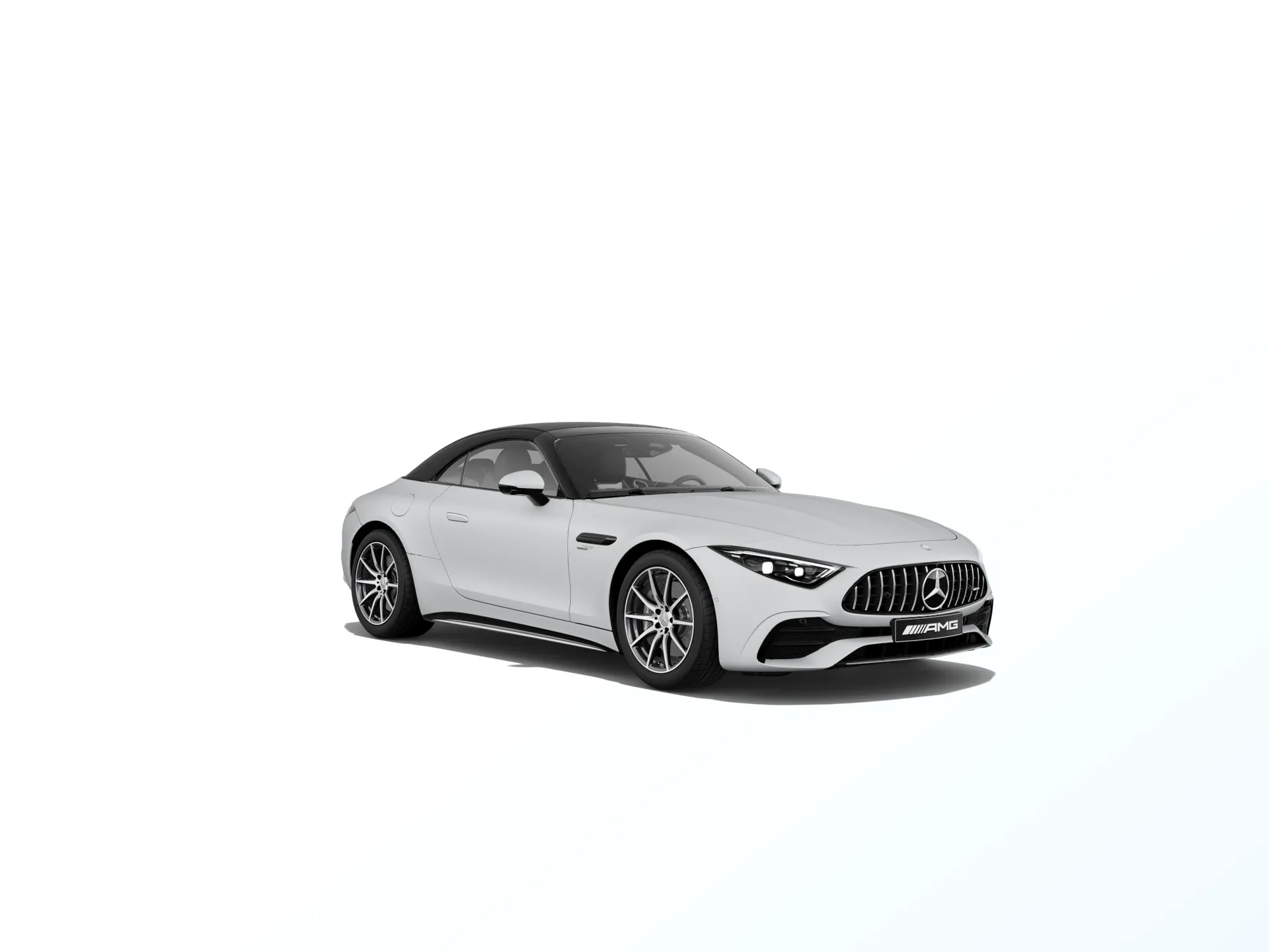 Mercedes-AMG SL Roadster (R232), Sada AMG Aerodynamics, Magno bílá opalite MANUFAKTUR, front
