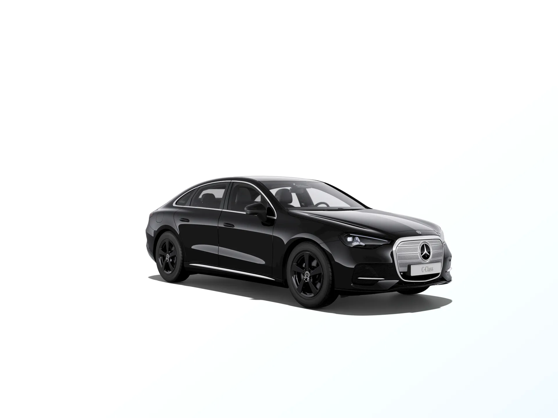 Třída C sedan (W520), Linie AVANTGARDE, Metalická černá obsidian, front
