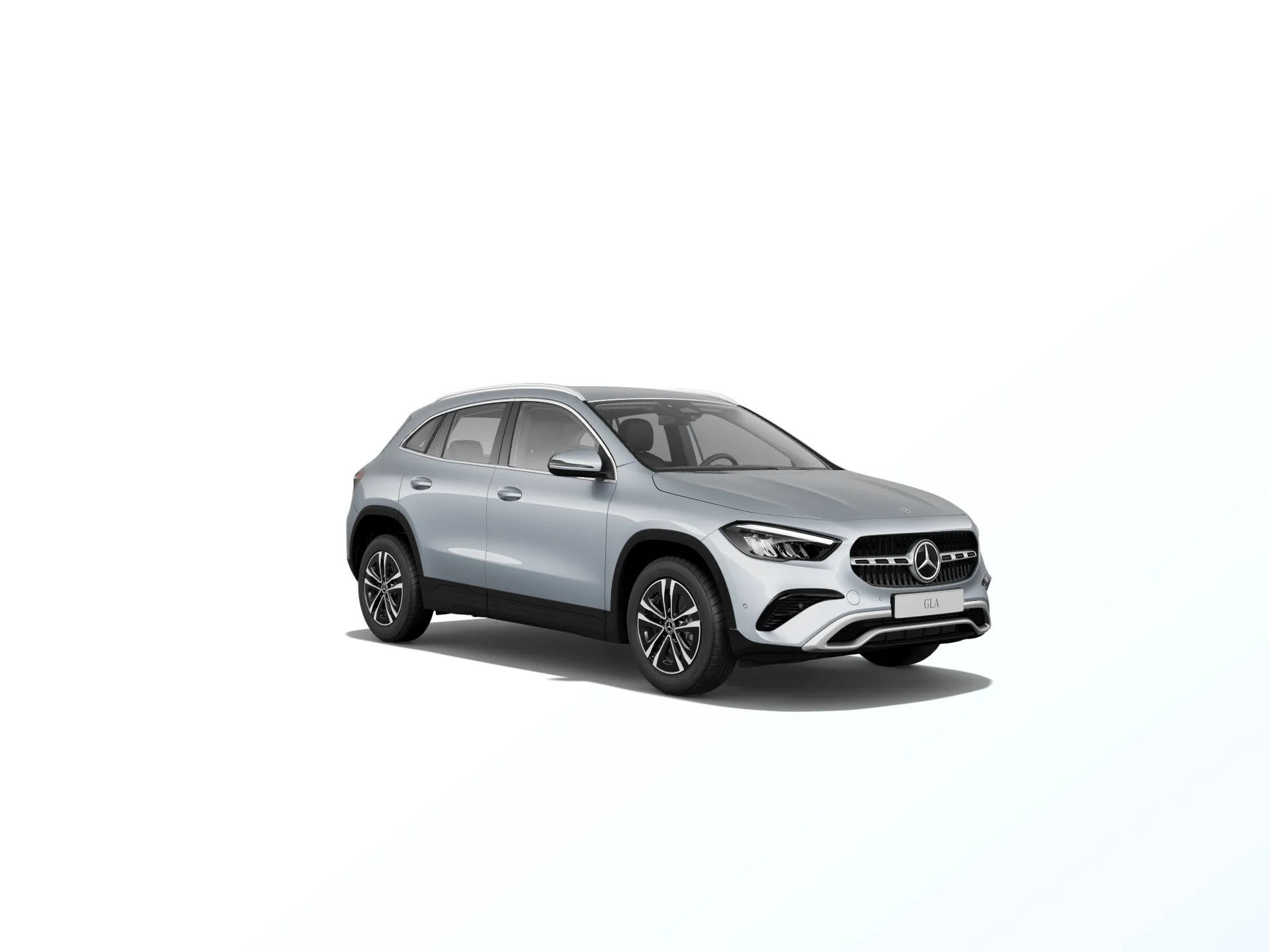 GLA (H247-fl), Linie Progressive, Metalická stříbrná high-tech, front