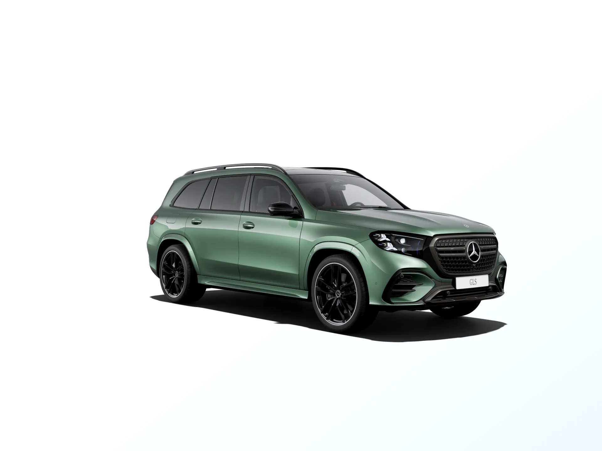 GLS (X167-fl2), Linie AMG, Metalická zelená Ireland MANUFAKTUR, front