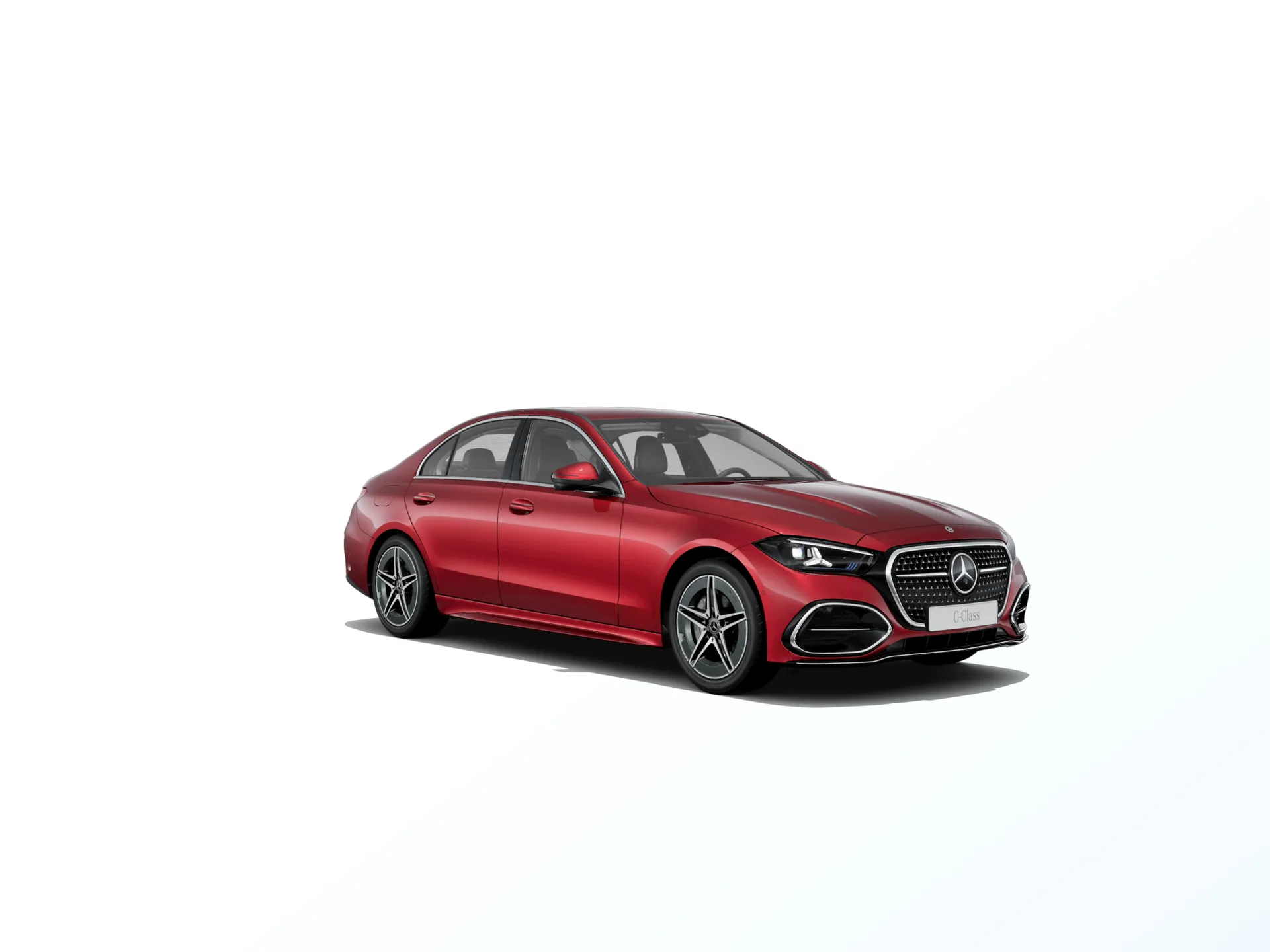 Třída C sedan (W206-fl), Linie AMG, Červená patagonia bright MANUFAKTUR, front