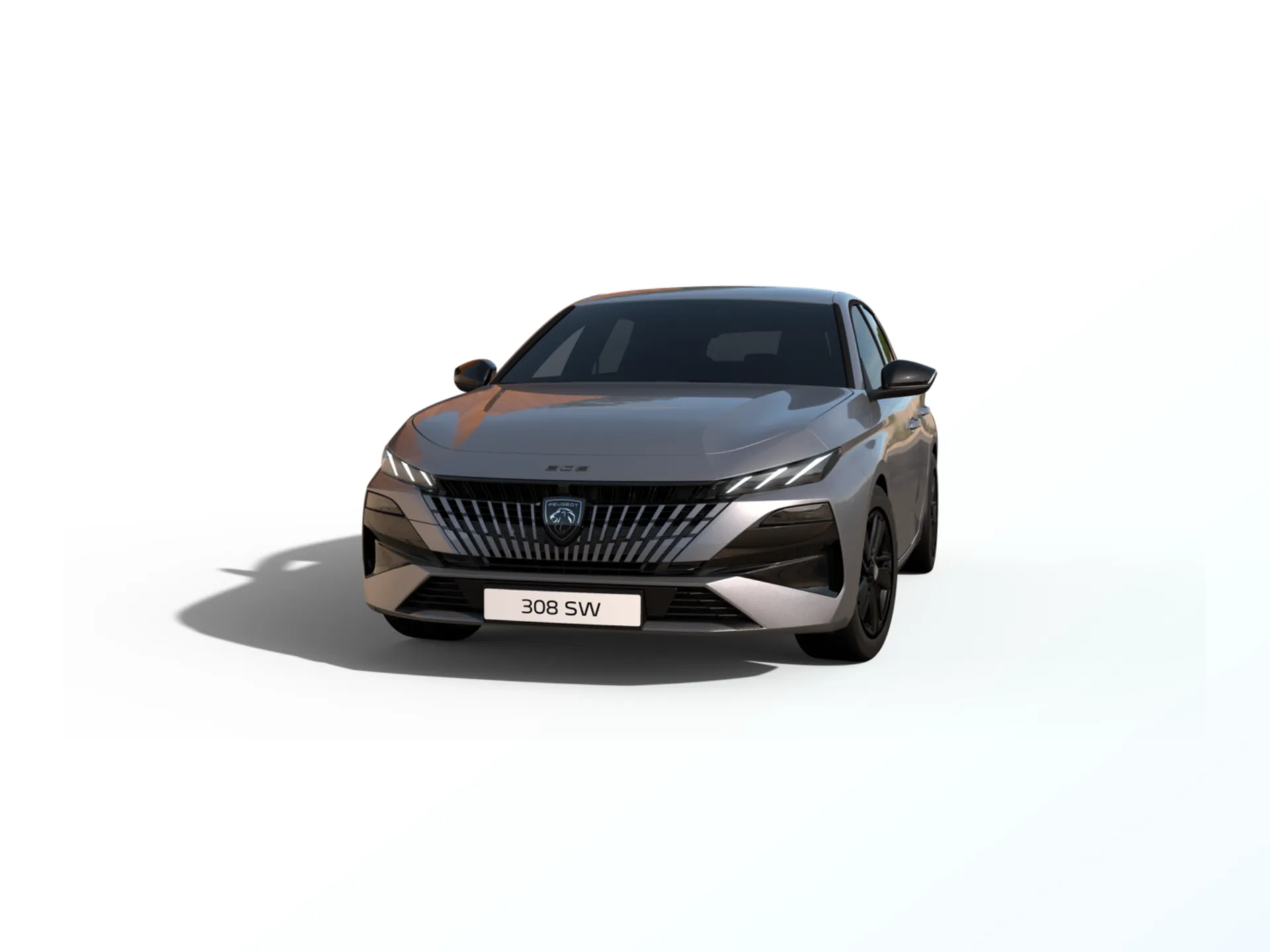 308 SW, Style, Šedá Artense / Metalický lak, front